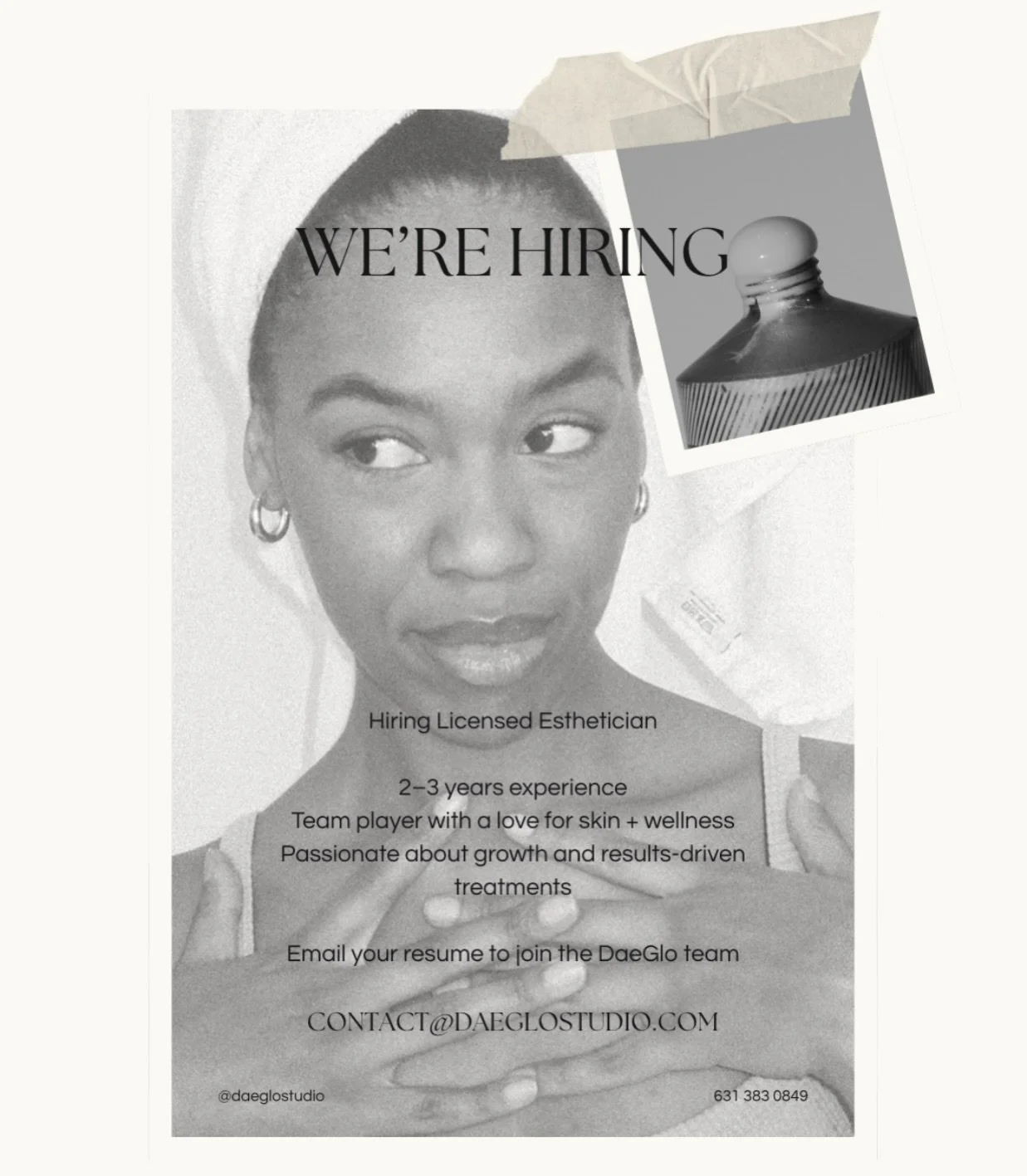 Join our team! Email your resumes to contact@daeglostudio.com 💌