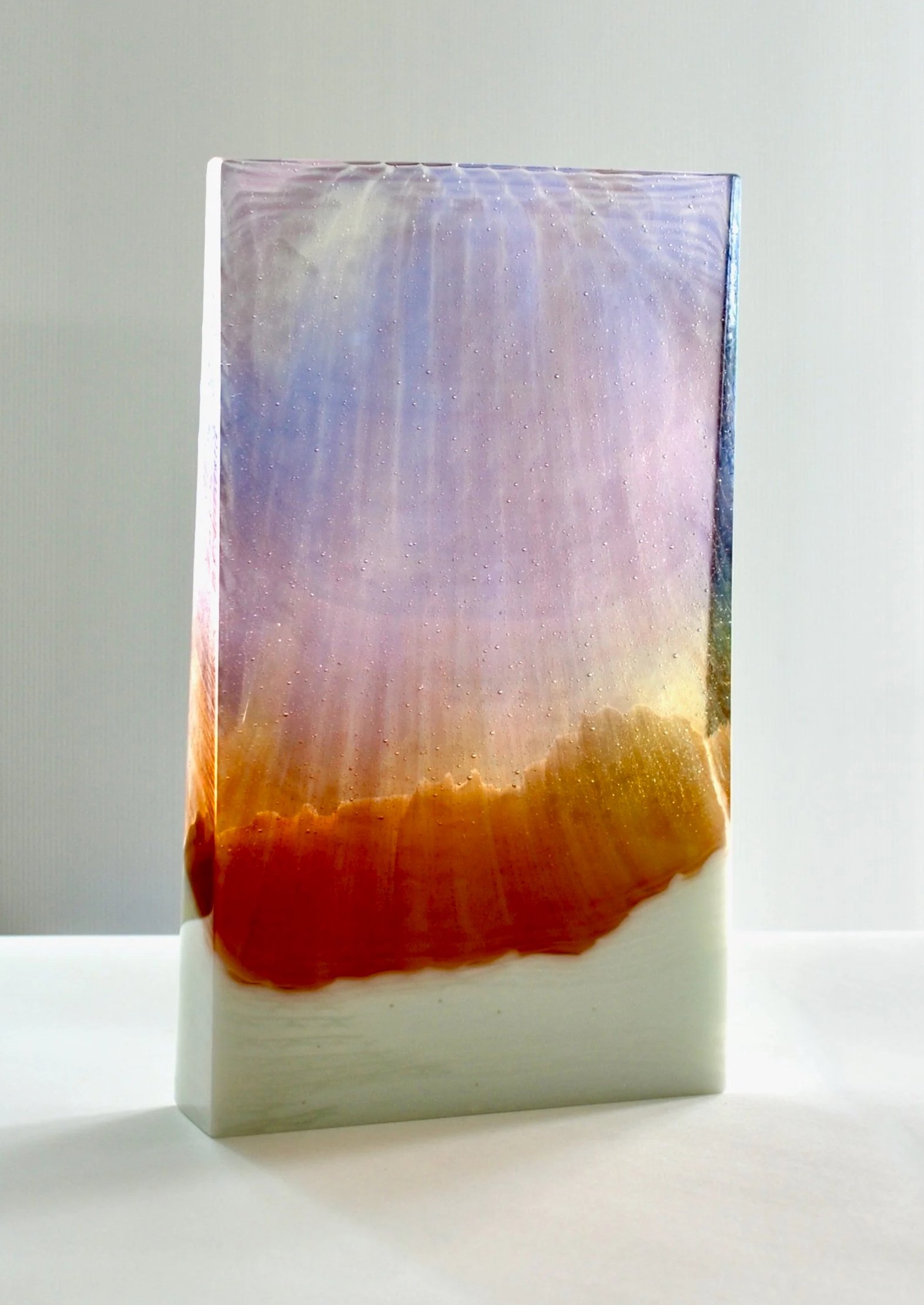 Desert Sunset 117 - 15"high x 9"wide x 2.5"deep