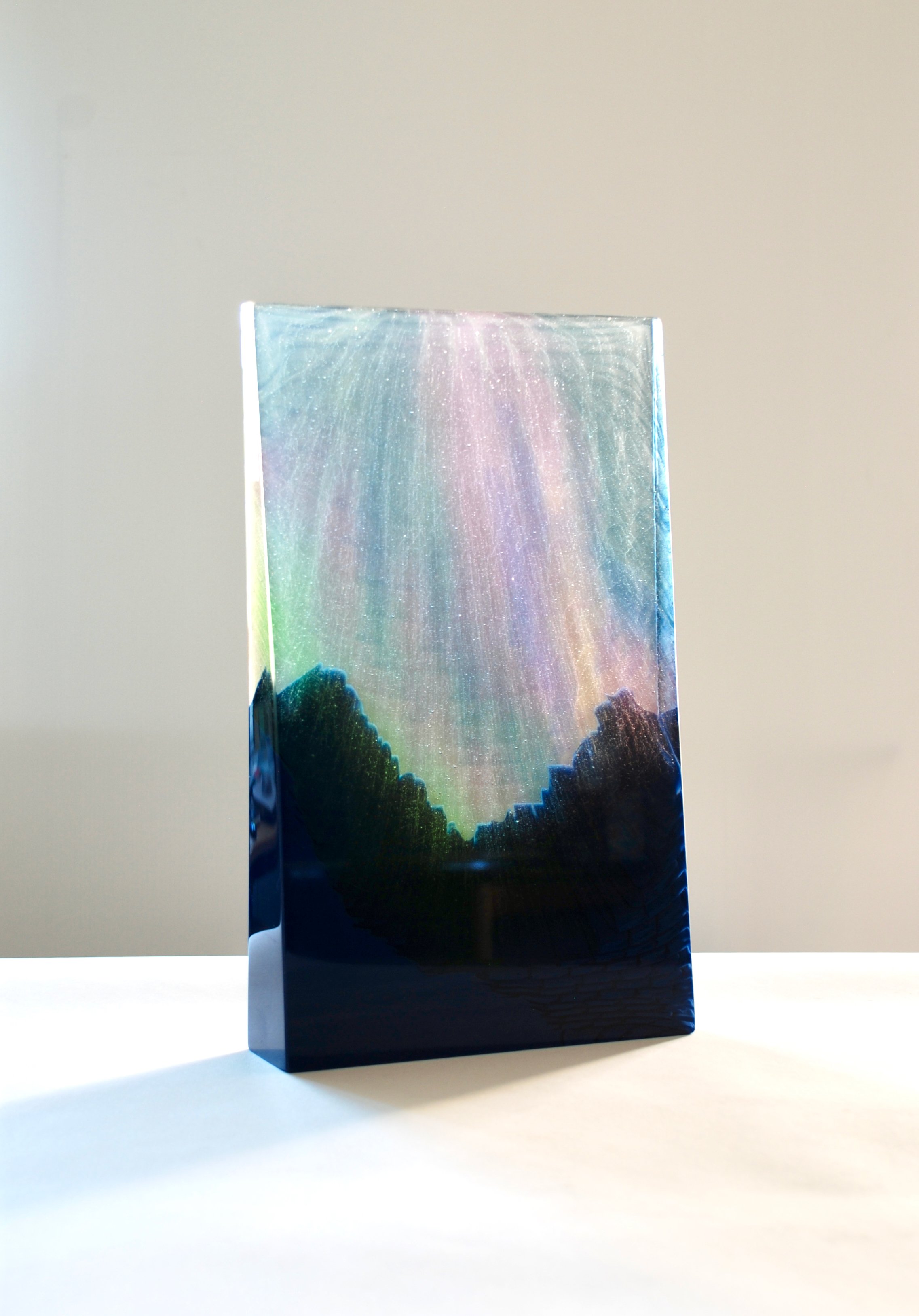 Northern Lights 108 - 15"high x 9"wide x 2.5"deep
