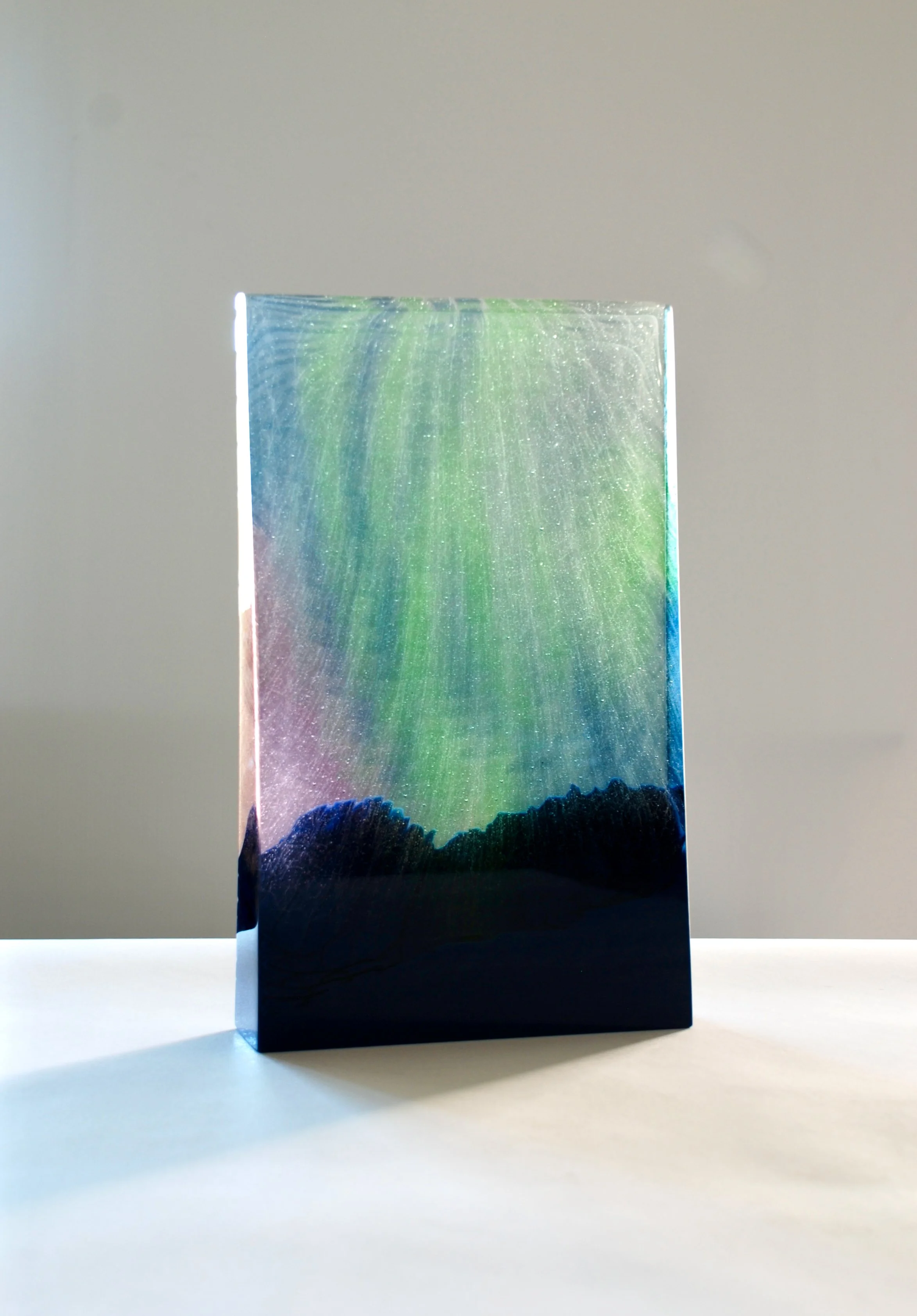 Northern Lights 107 - 15"high x 9"wide x 2.5"deep