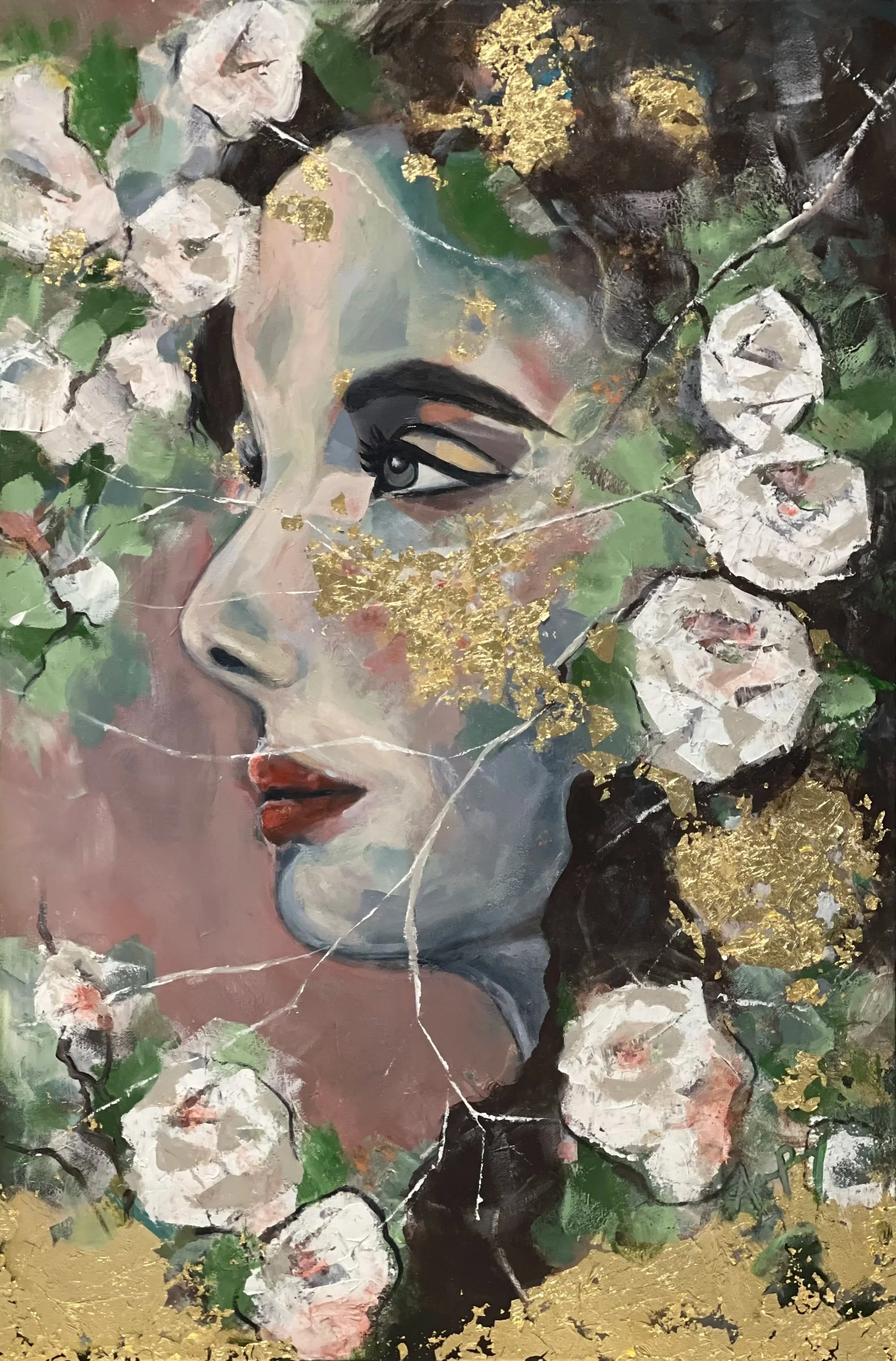 WORTHY - 36" X 24" - $1800