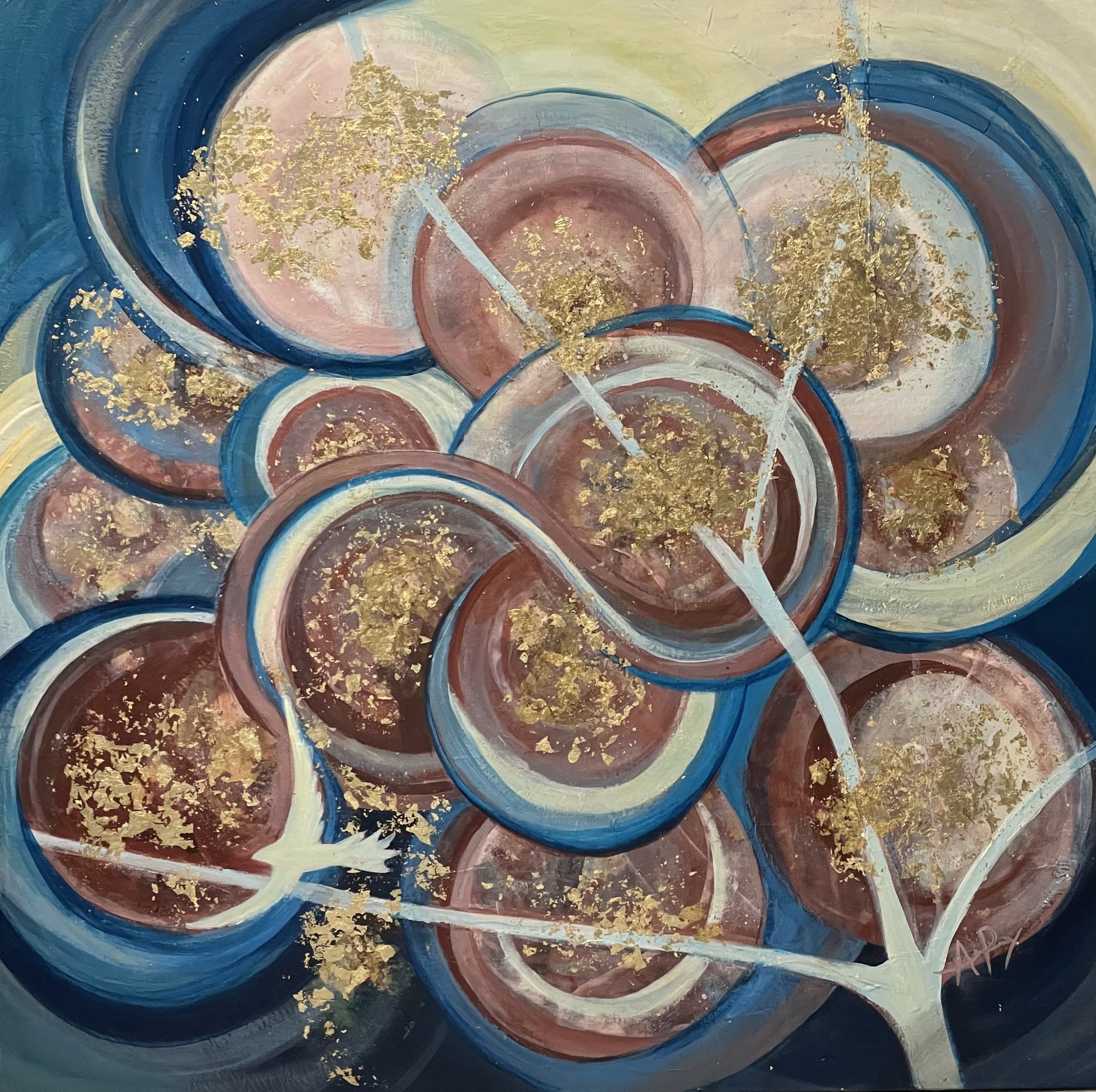 TREE OF LIFE - 48" x 48"- $4200