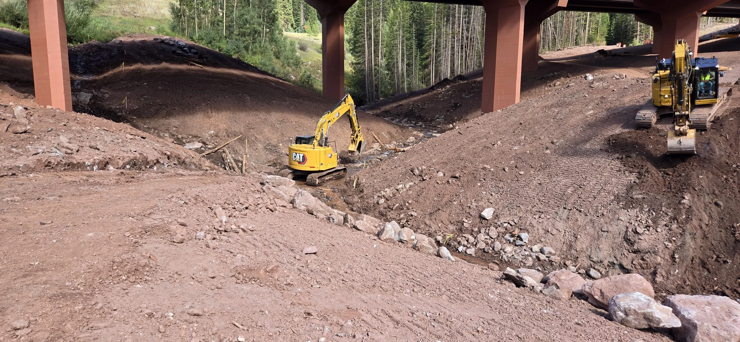 Vail Pass - Polk Creek Stream Rehabilitation