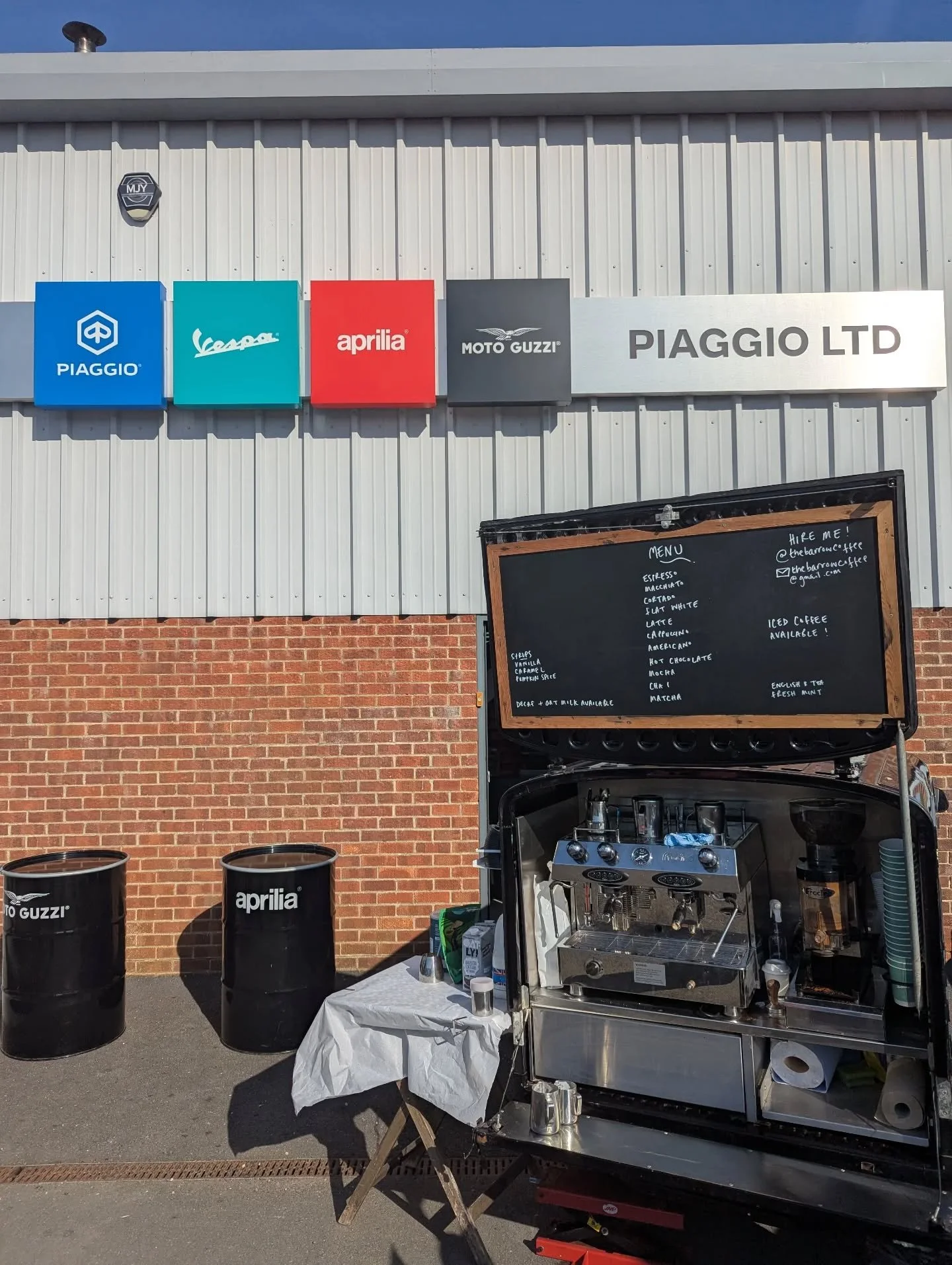 Press day with @piaggioofficial_uk 🏍️