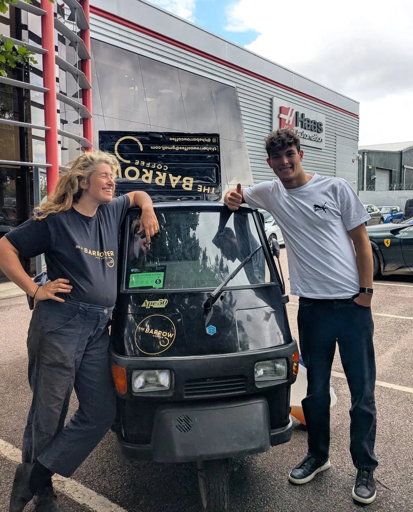 Asked @olliebearman if he fancied taking the van for a spin round the block. Said he wasn't qualified to handle it
.
.
.
.
.
@haasf1team #f1 #event #haas #banbury #coffeevan #olliebearman #silverstone #grandprix