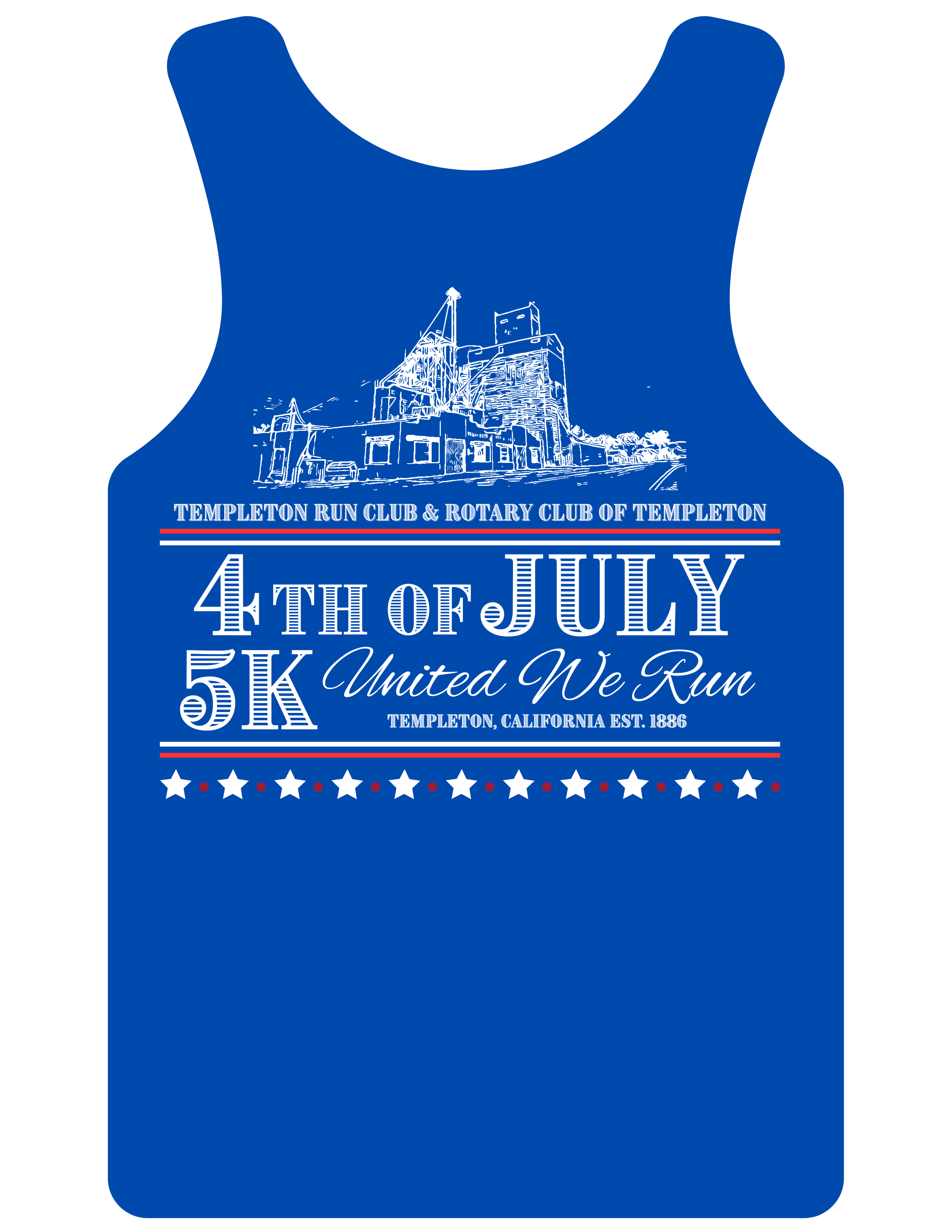 Templeton 4th of July 5k Shirt