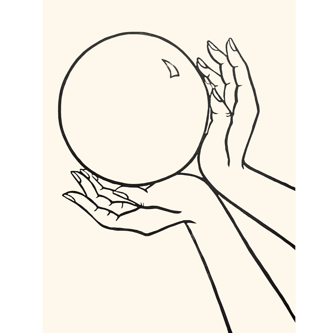 Crystal Ball in Hand