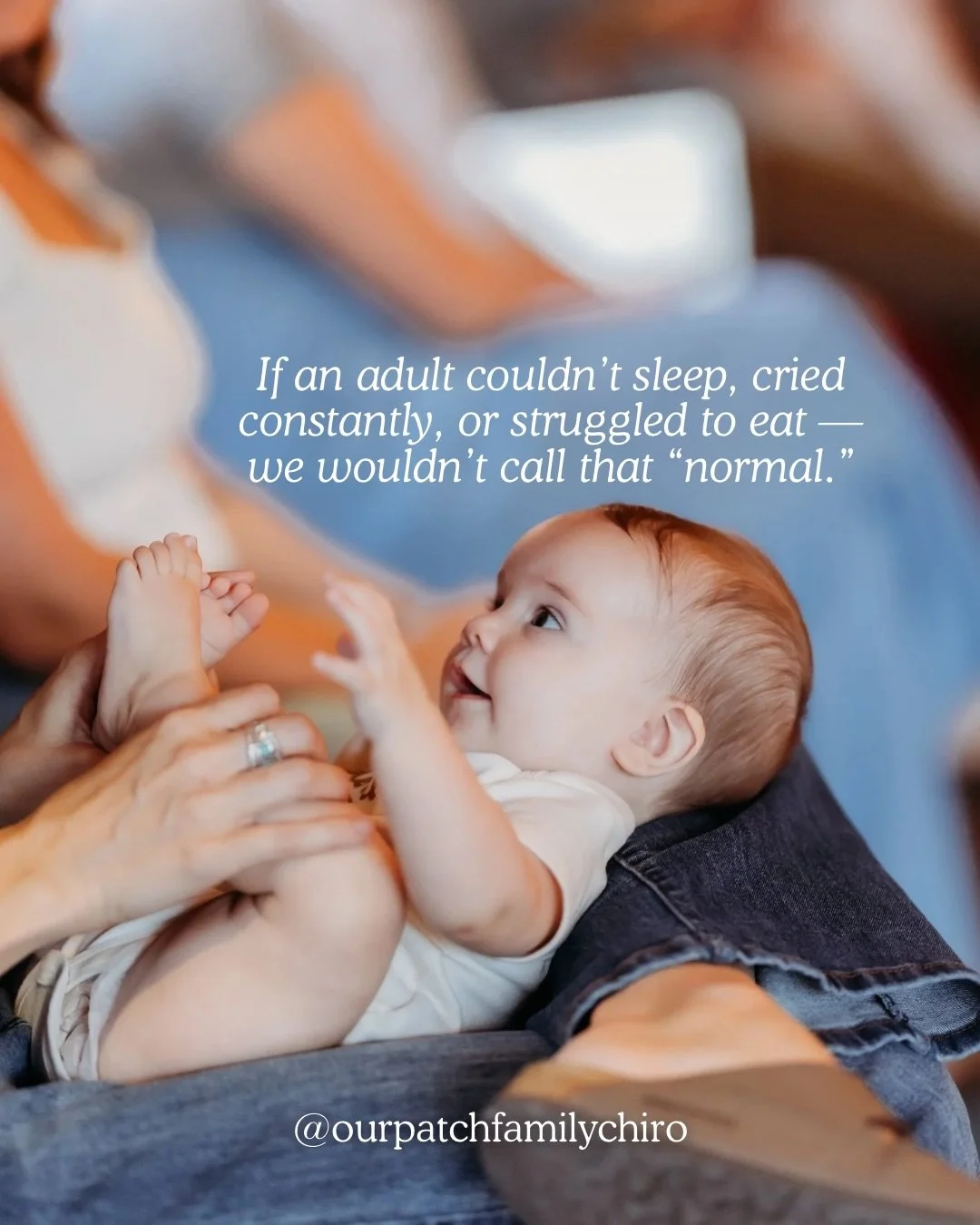 Pediatric chiropractic as support for regulation, not fixing something &ldquo;broken.&rdquo;
It&rsquo;s about helping their nervous system adapt to life outside the womb.

The difference it makes in their first year of life is profound. 

📍: @buildy