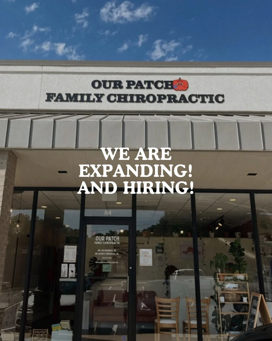 We&rsquo;re growing! 🌿

Our practice is more than doubling in size, and we&rsquo;re looking for an independent contractor chiropractor to join our team! 

Ideal for new practitioners building their practice with specialties in:
Functional Neurology
