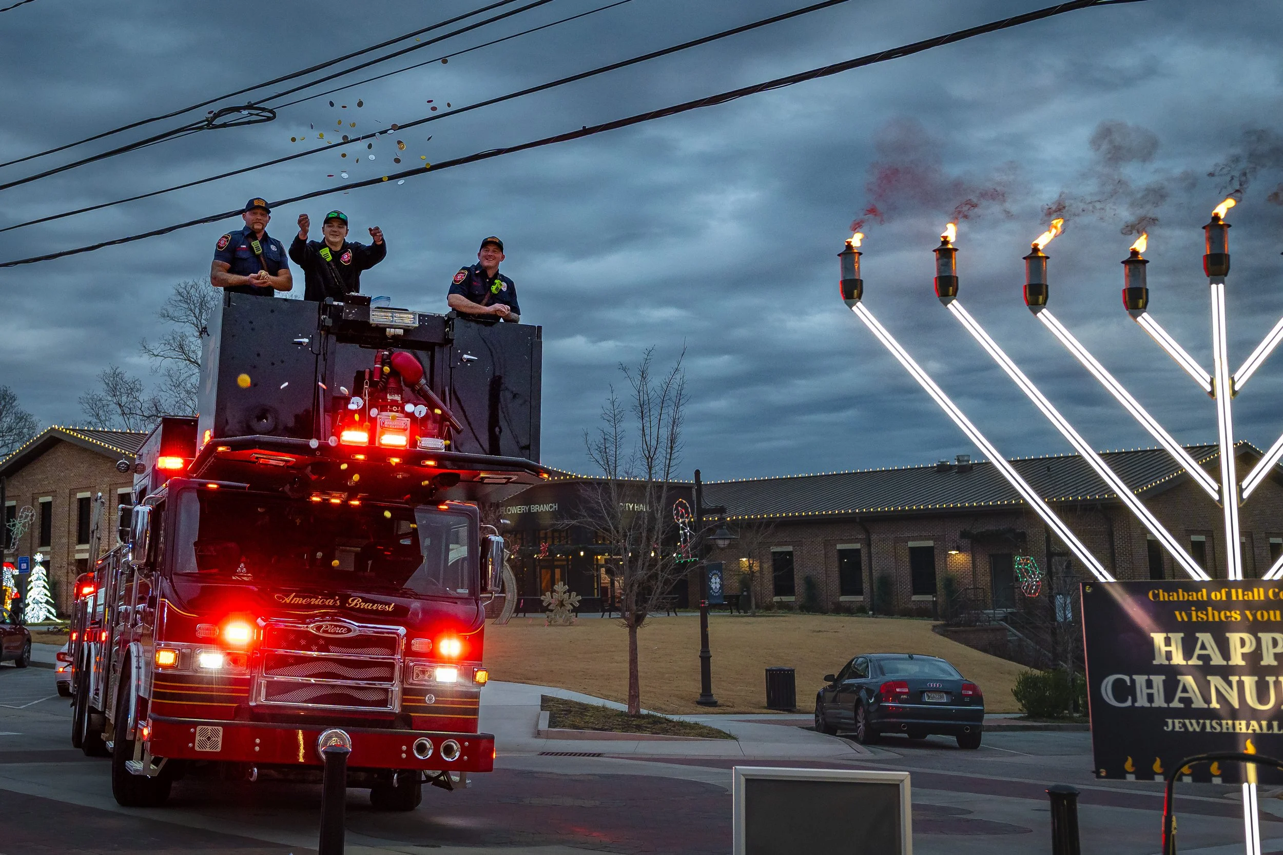 Chanukah in Flowery Branch 2025