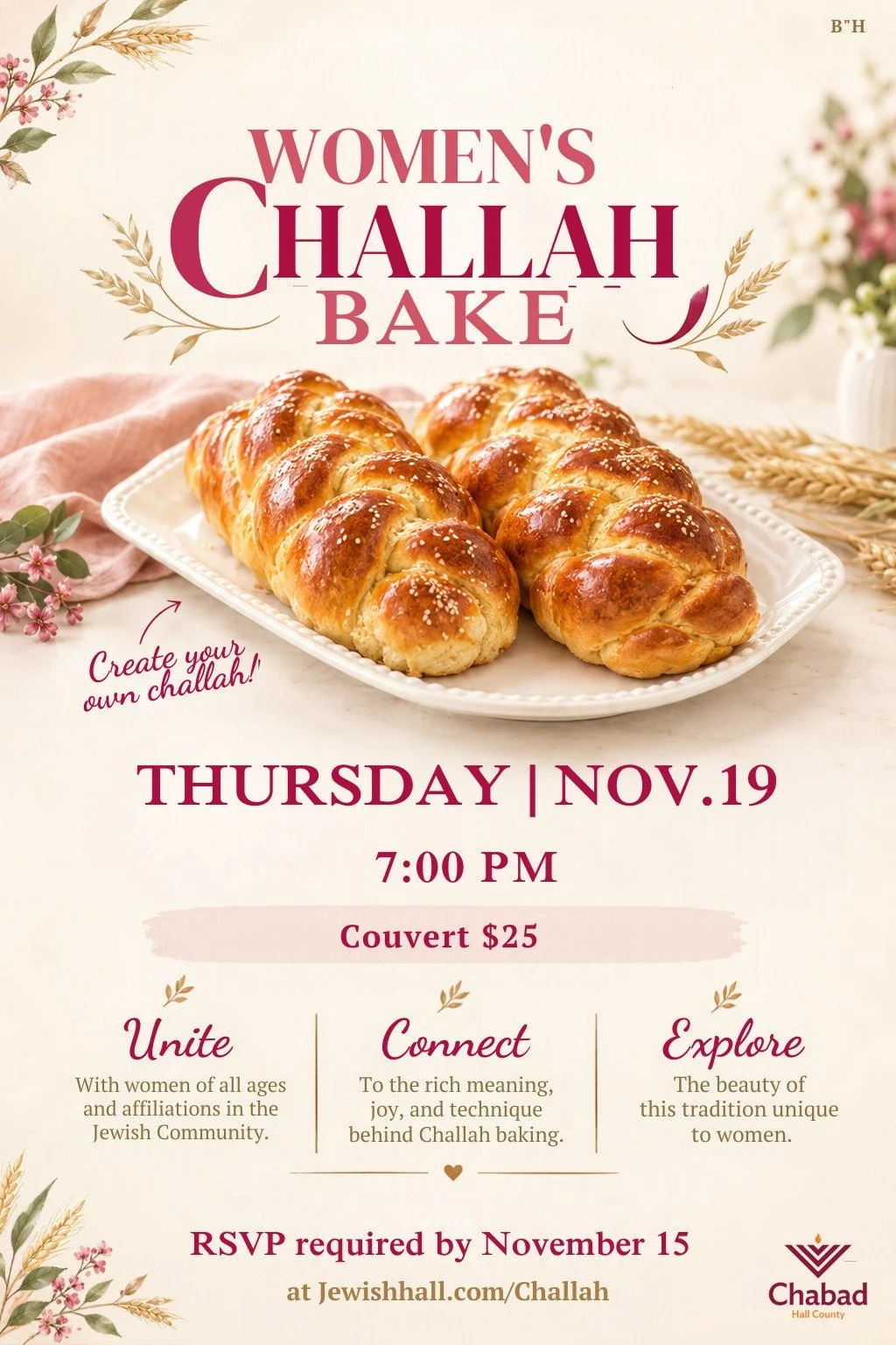 Women's Challah Bake