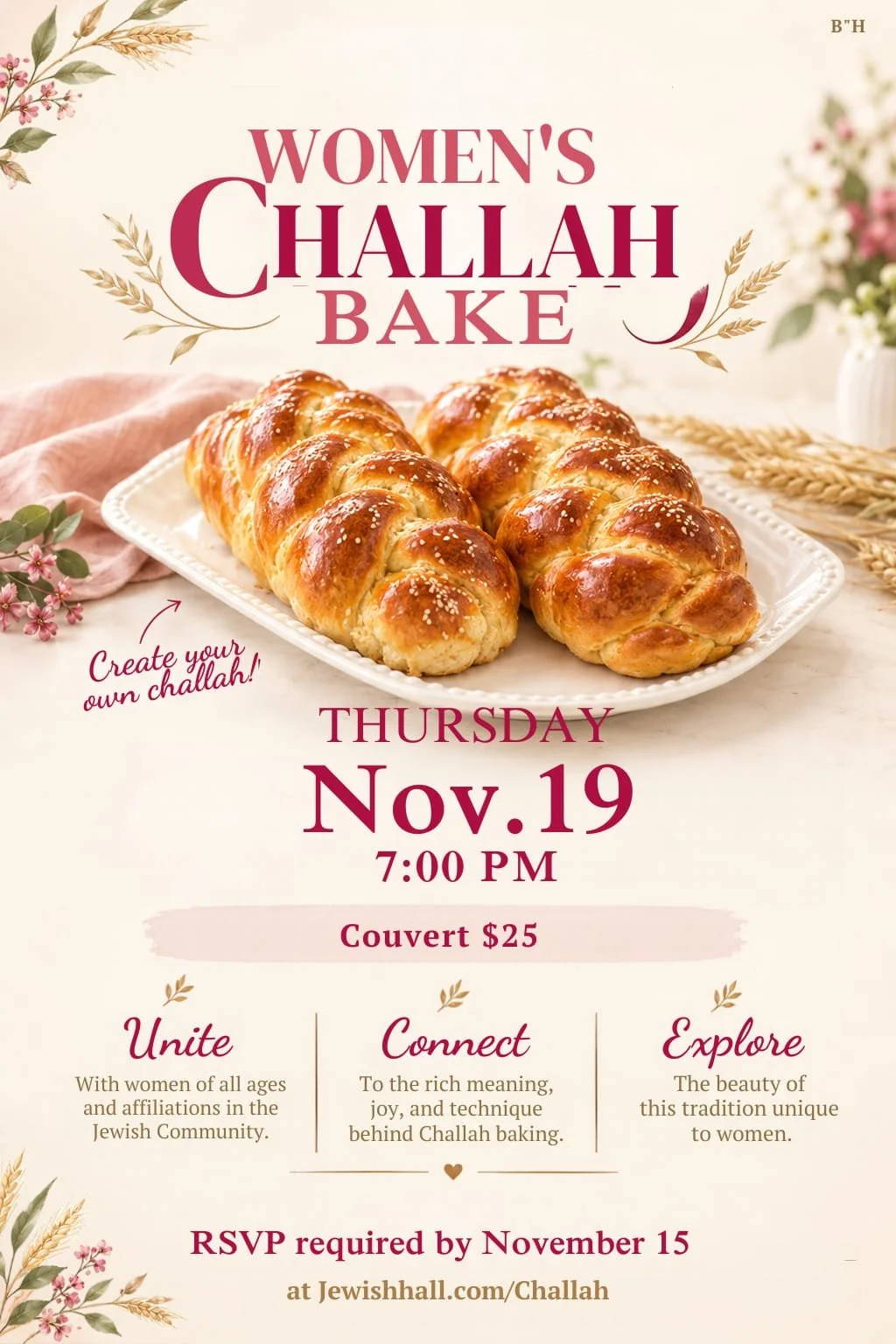 Women's Challah Bake