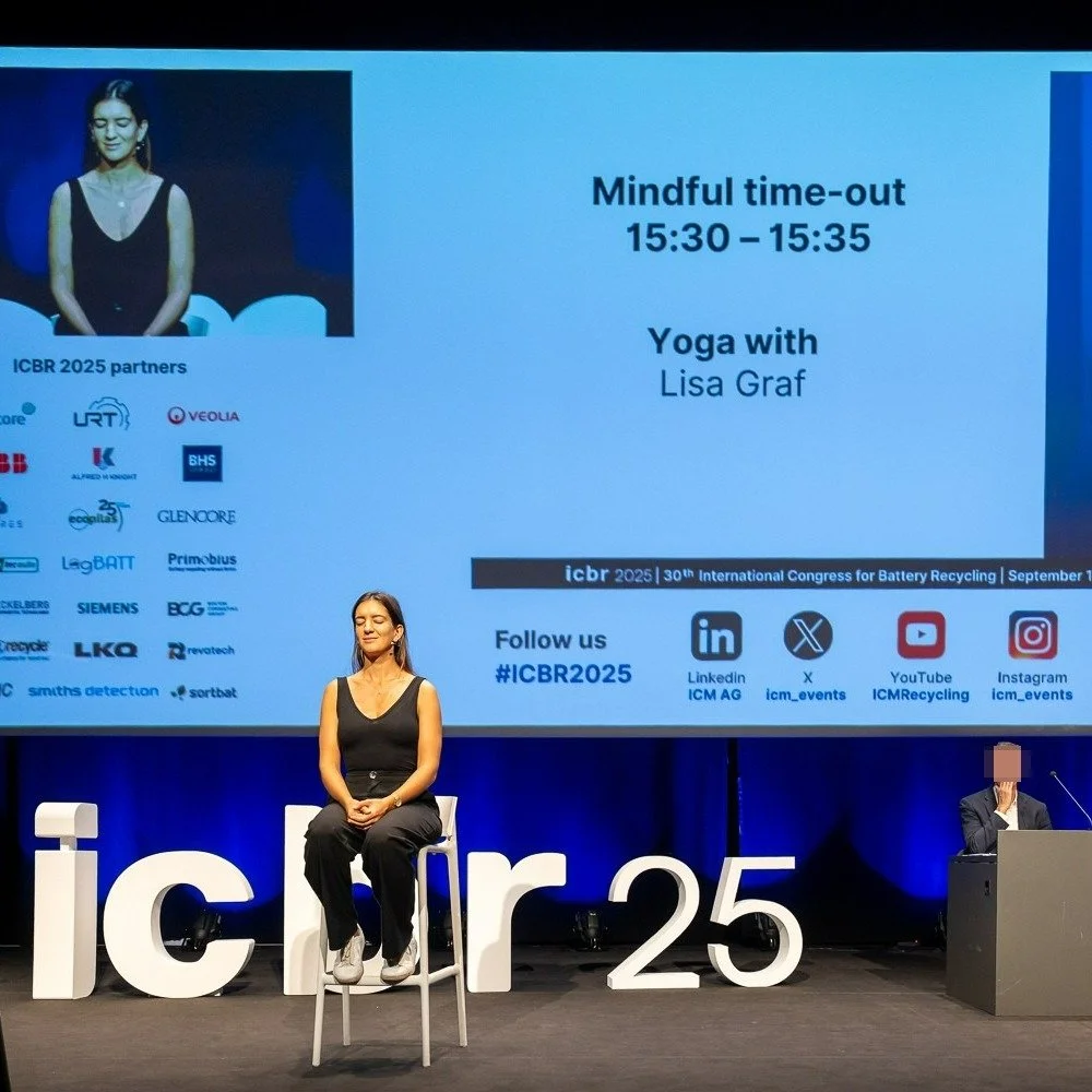 ICBR Valencia 2025 &ndash; thank you for having me once again!

It was such a pleasure leading #mindfultimeouts and #yogasessions for the attendees.
I&rsquo;m thrilled to see the word spreading&mdash;thanks to the fabulous #ICM team, who consistently