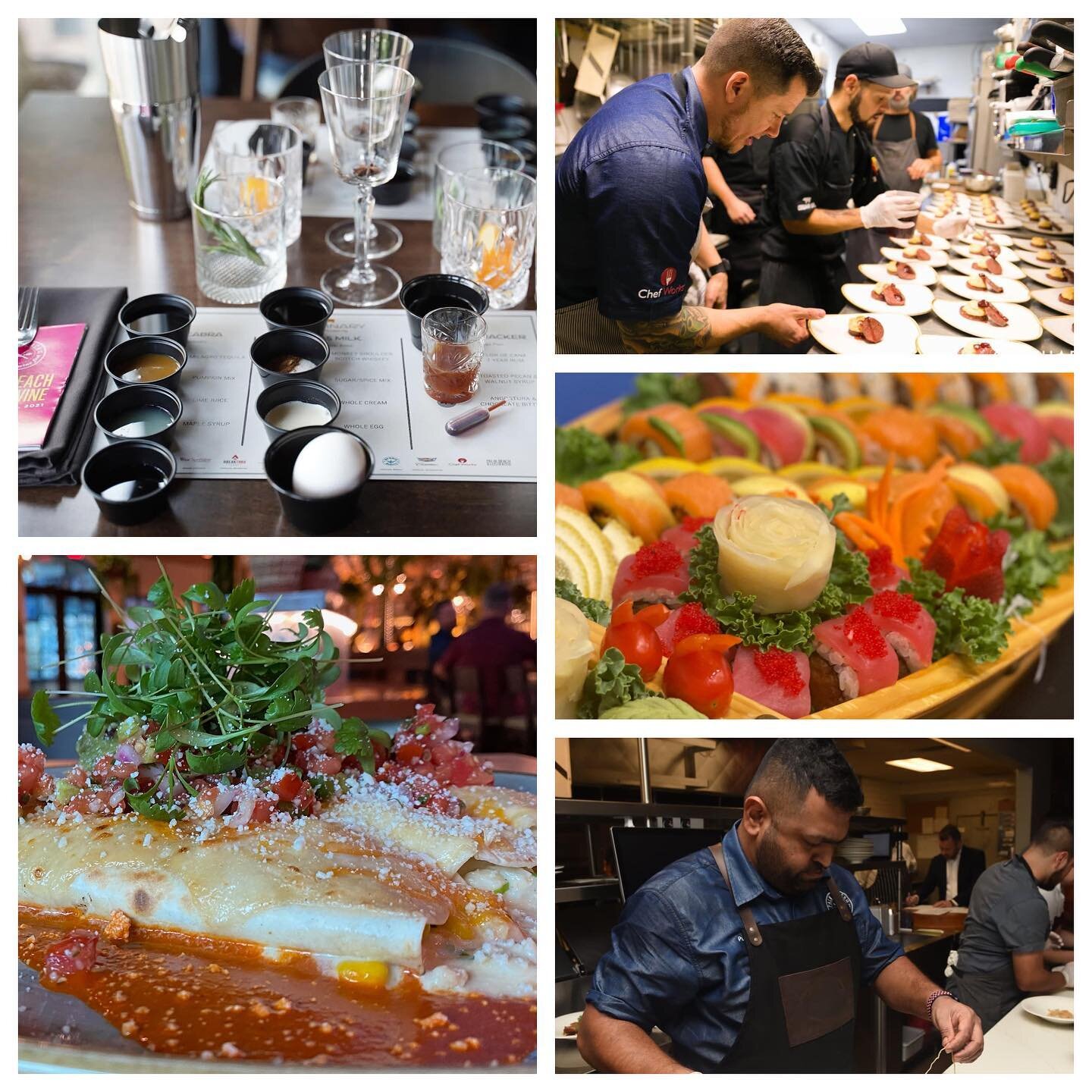 We are honored to be home to 3️⃣ @pbfoodwinefest events this year: &lsquo;Crafting Cocktails, a Mixology Class&rsquo; at @theparchedpig with guest chef @grapicavoli, &lsquo;Lunch at Ela&rsquo; at @elacurrykitchen with guest chef @chefniven and &lsquo