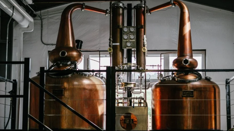 Custom Vendome copper pot Wash and Spirits Stills