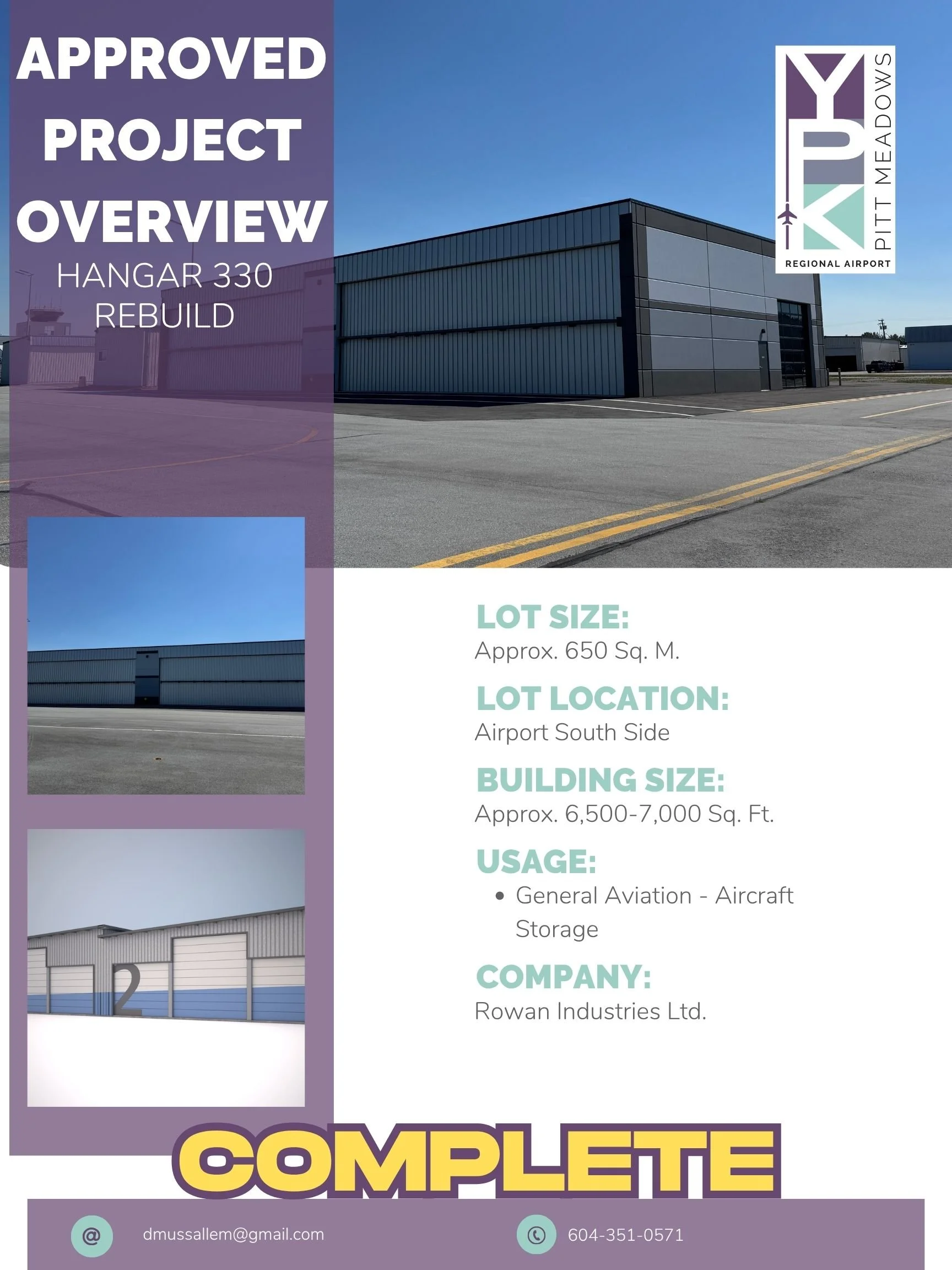 Hangar 330 Rebuild - 2025