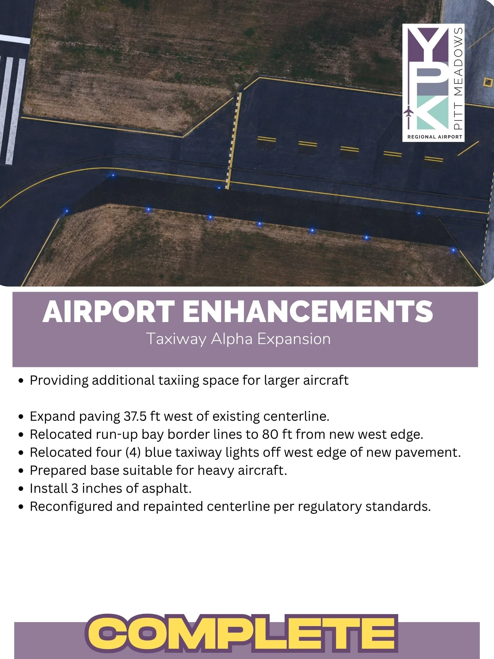 Taxiway Alpha Expansion