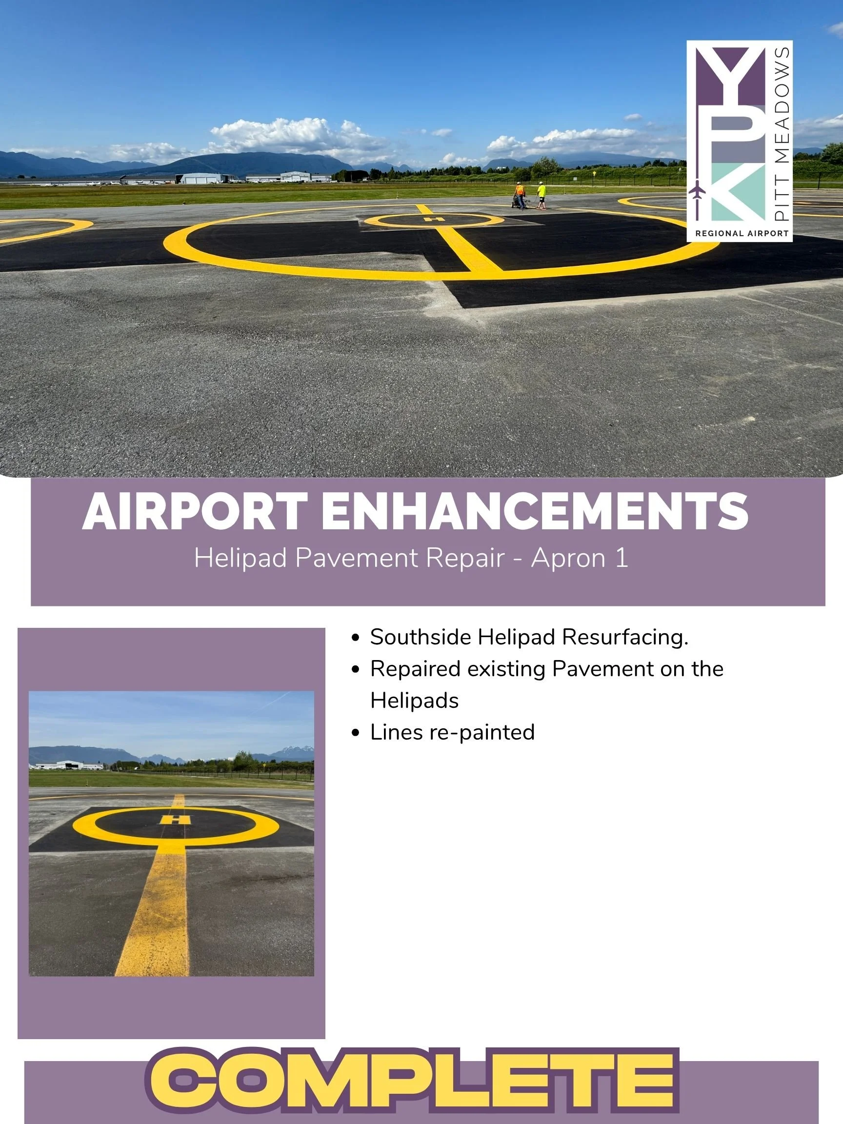 Helipad Pavement Repair - Apron 1 