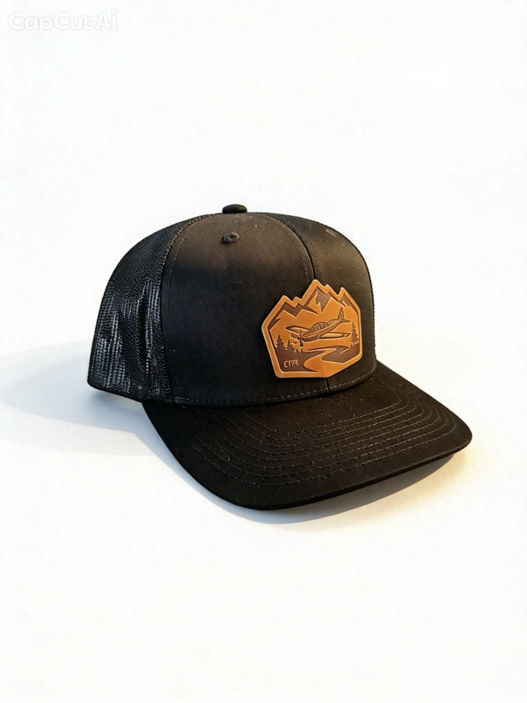 NEW YPK Vintage Logo Trucker Hat - BLACK