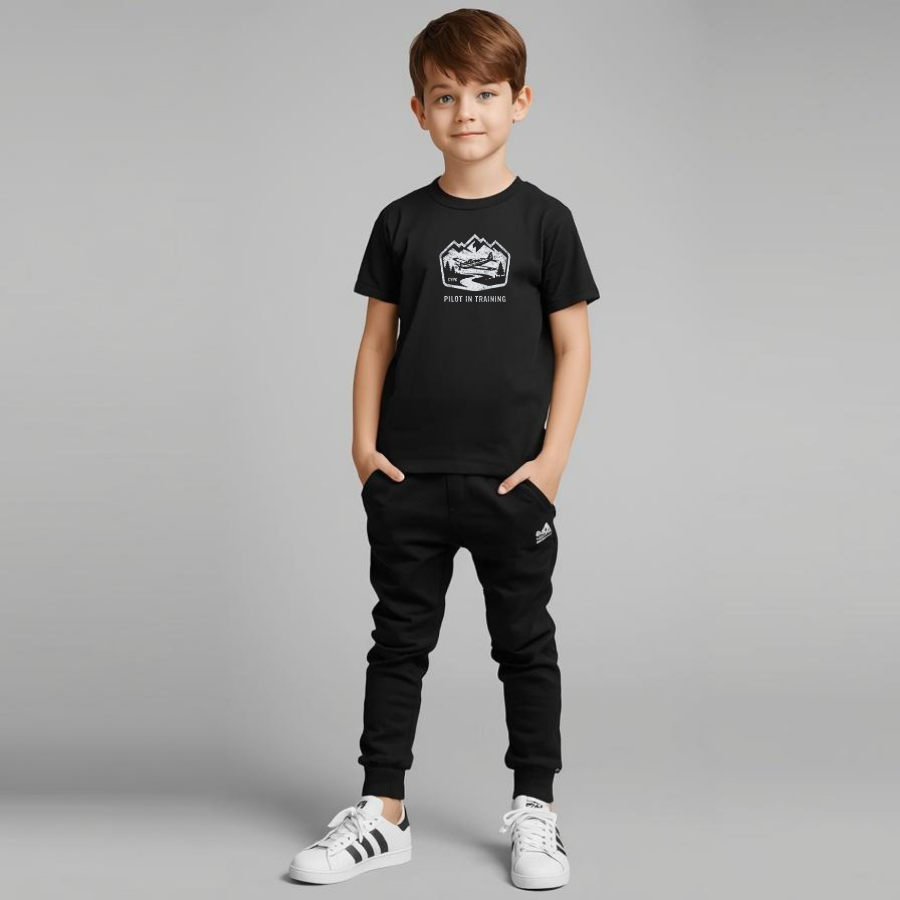 NEW - "Pilot In Training" Vintage Tee (Distressed Logo)