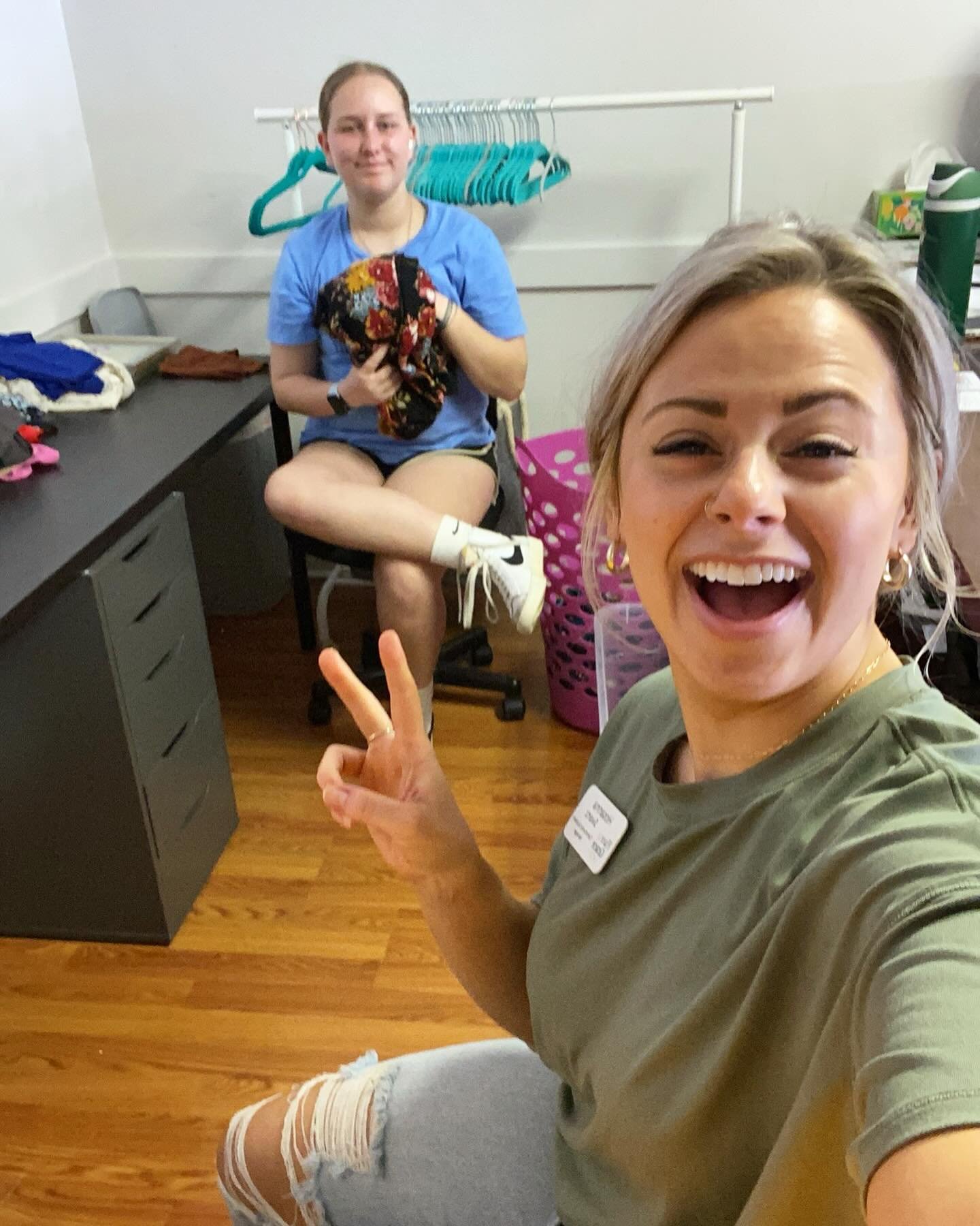 Come see Hosanna and Addy today at the shop!
Open 11-4 today 🙌🏼

🛍️ P4G Thrift
506 N Main St. Mount Vernon

.
.
.
.

@place4grace 
@p4g_thrift 

#place4grace #p4gthrift #grace #nonprofit #thrift #thrifting #thriftstorefinds #momsandbabies #clothes