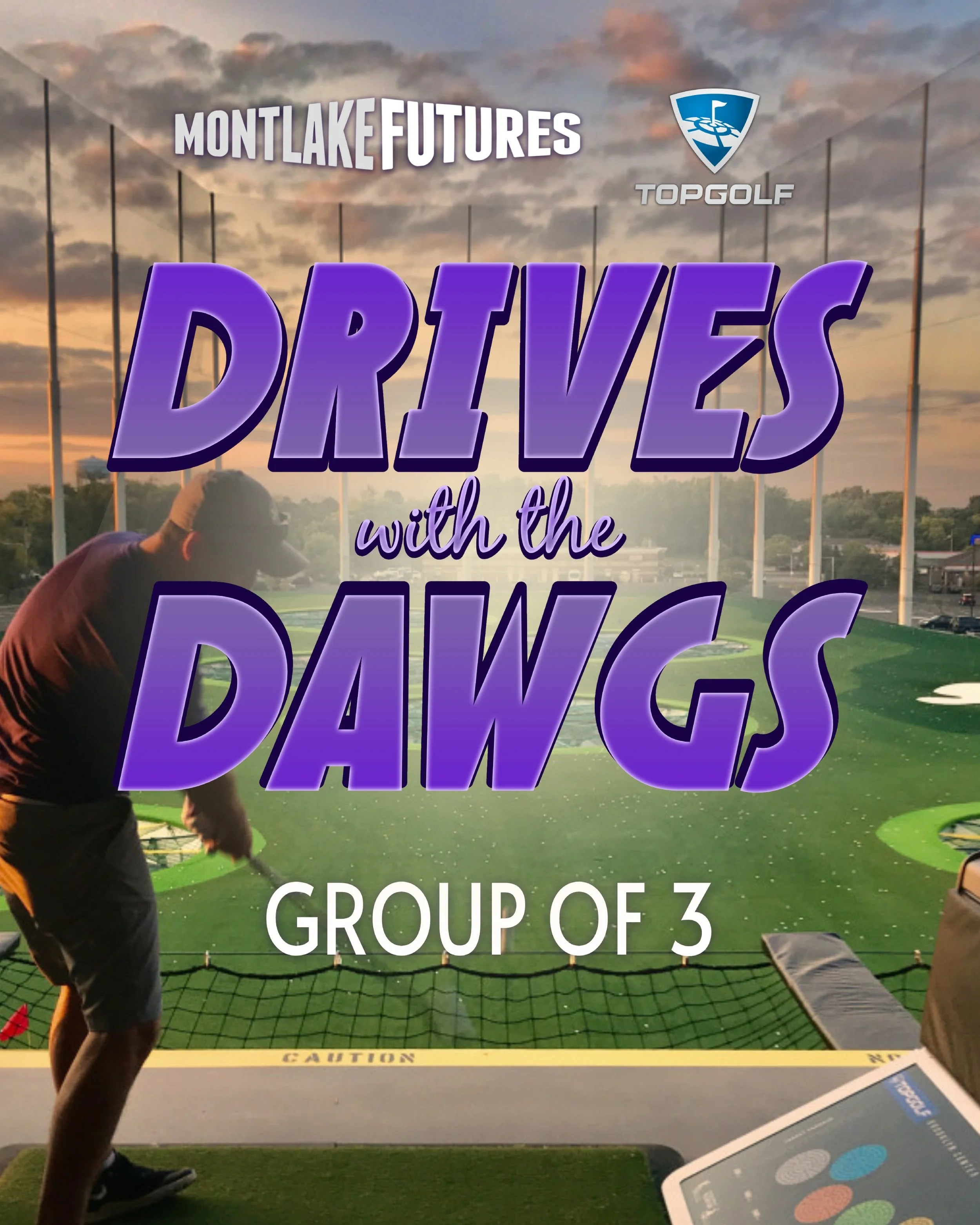 Drives with the Dawgs (Group of 3)