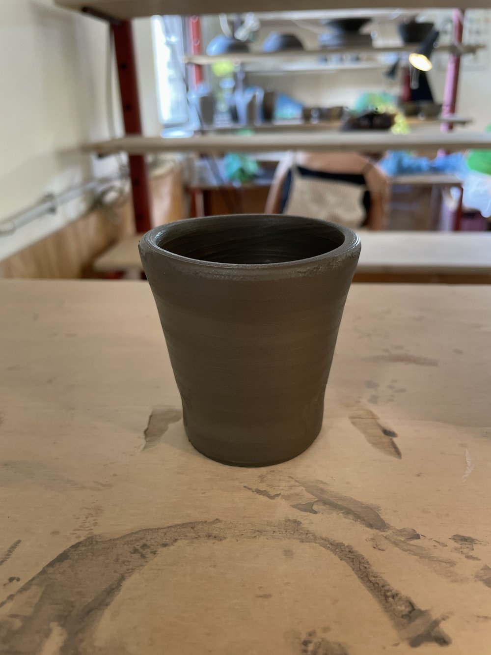 First coffee mug