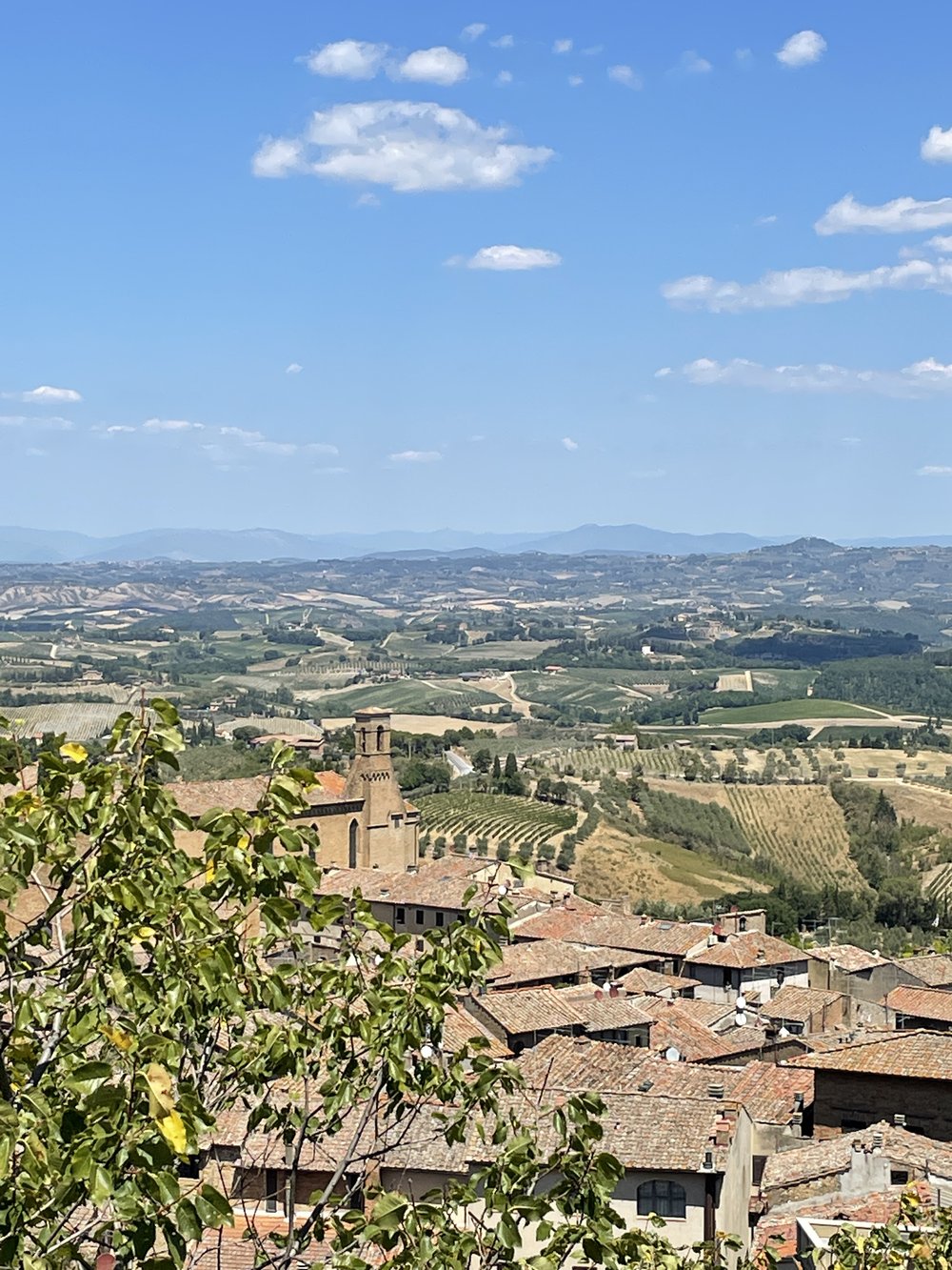 View from Parco della Rocca