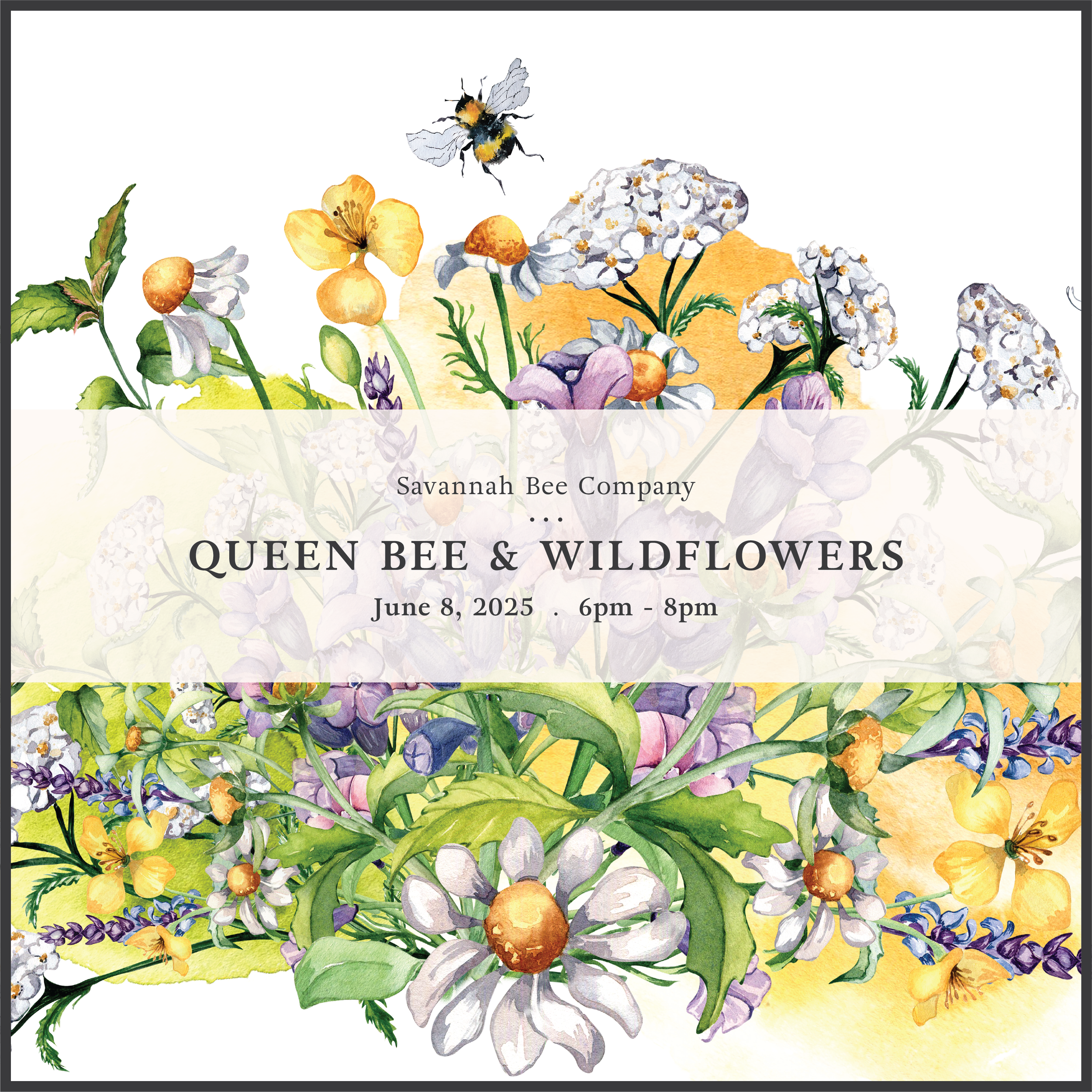 Queen Bee & Wildflowers