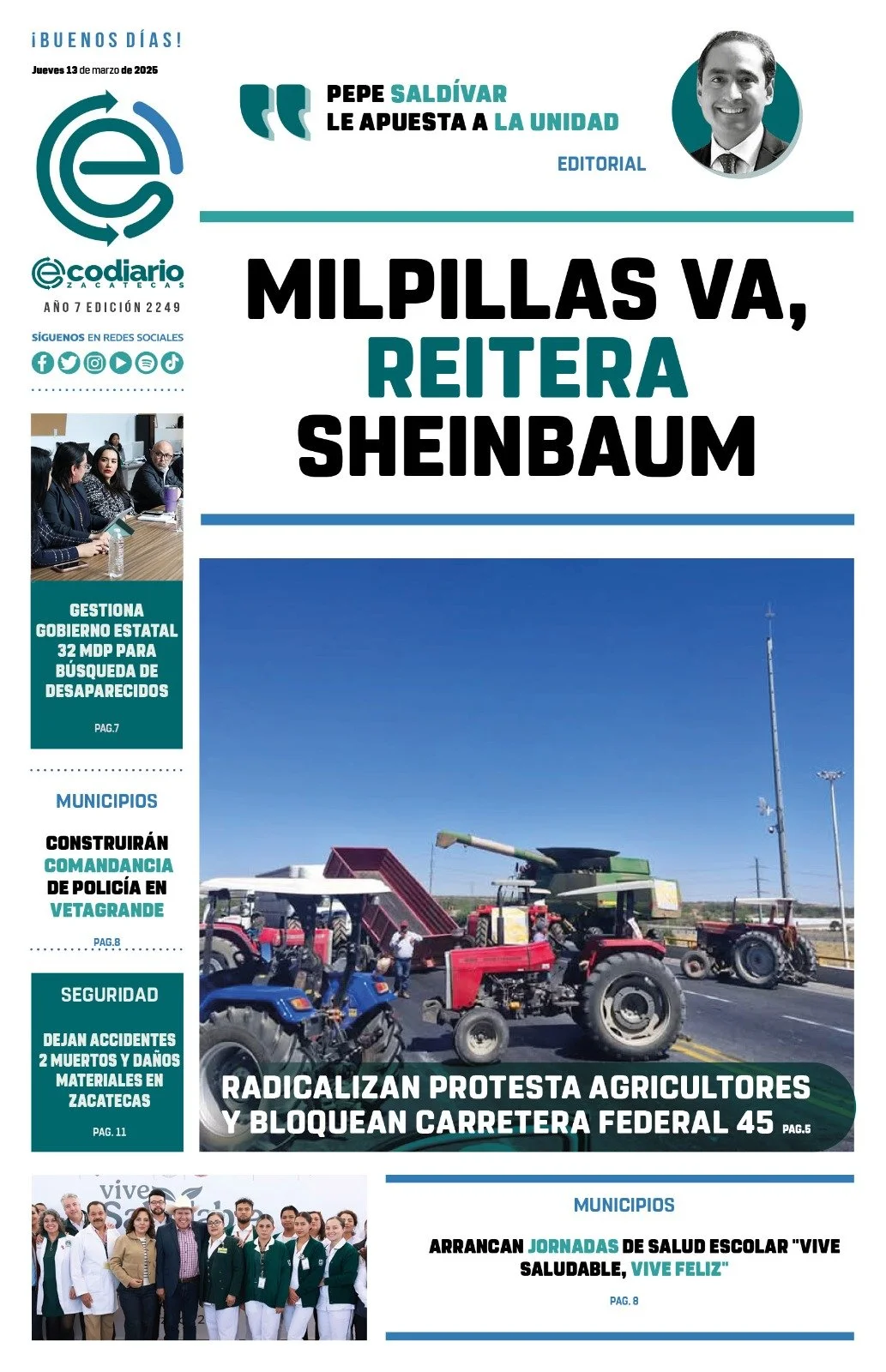 Diario a 13 de marzo de 2025 