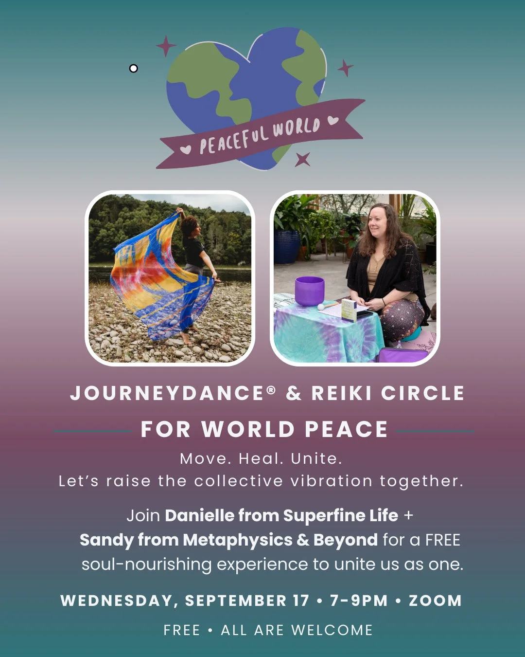 The world is aching. Let&rsquo;s gather in peace ☮️

Sometimes it feels like the world is holding its breath. Like we&rsquo;re all carrying just a little more than we were meant to.

There&rsquo;s tension in the air. A sharpness in conversations. An 