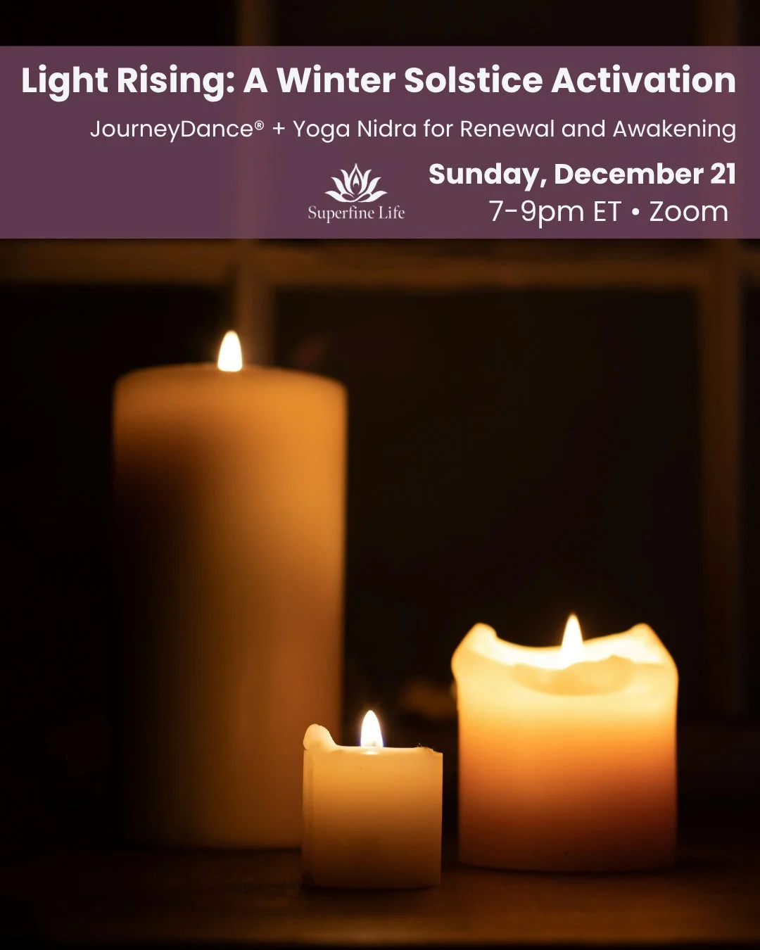 A Winter Solstice Invitation ❄️☀️❄️⁠
⁠
In ancient times, the Winter Solstice marked a sacred threshold in the Northern Hemisphere.⁠
⁠
The longest night of the year.⁠
⁠
The sun standing still.⁠
⁠
A moment suspended in deep stillness&hellip; before the