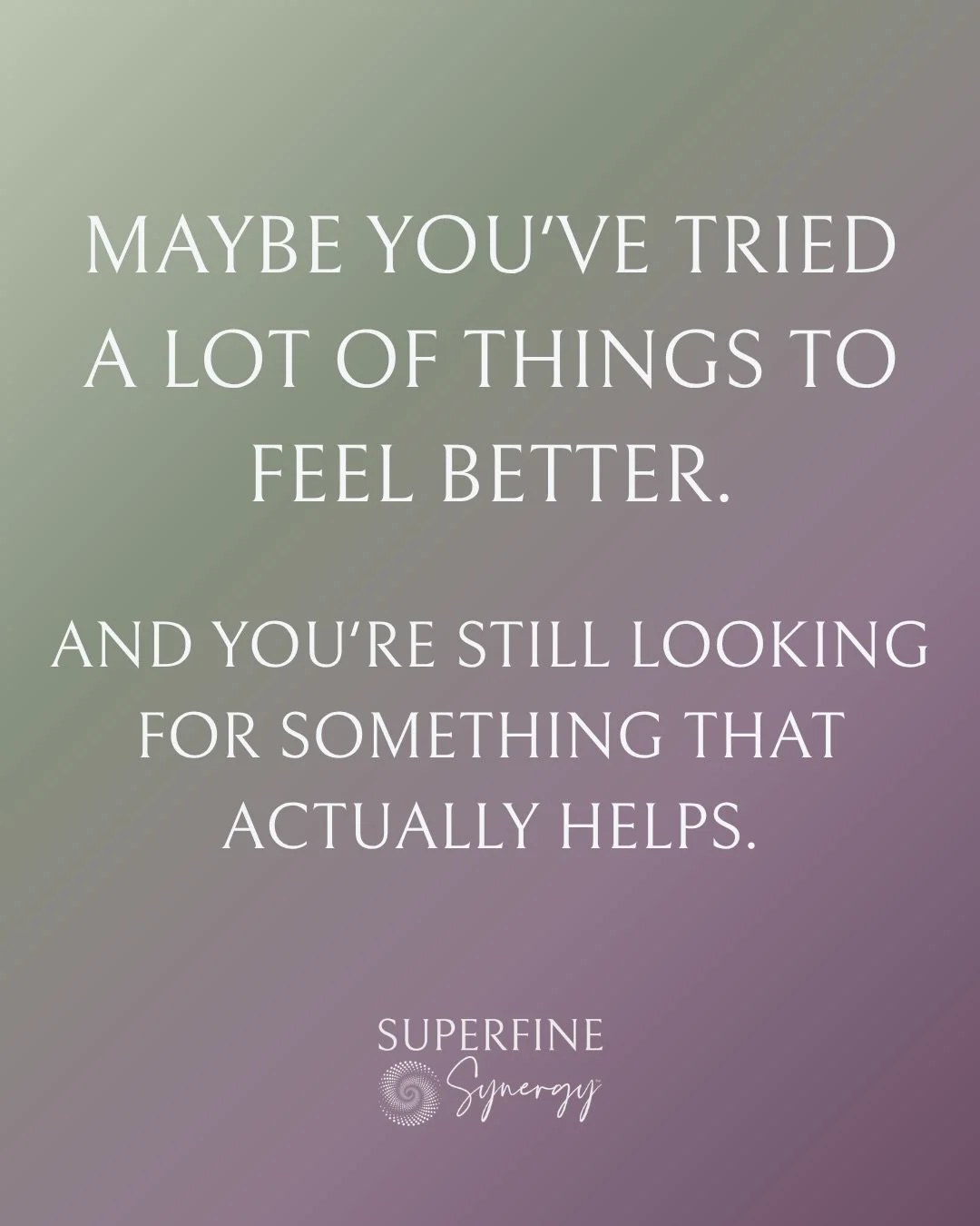 You can understand your patterns&hellip; and still feel stuck in them.

Not because you&rsquo;re doing anything wrong. And not because you haven&rsquo;t tried hard enough.

But because your body is still responding in ways thinking alone can&rsquo;t 