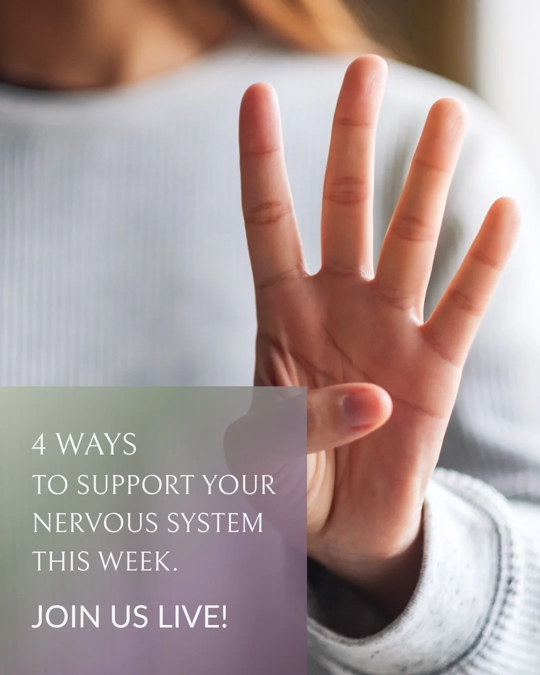 You don&rsquo;t have to figure it all out this week.

You don&rsquo;t have to push through.

You don&rsquo;t have to hold everything together on your own.

But you can give your body a little support.

A space to move.
A space to breathe.
A space to 