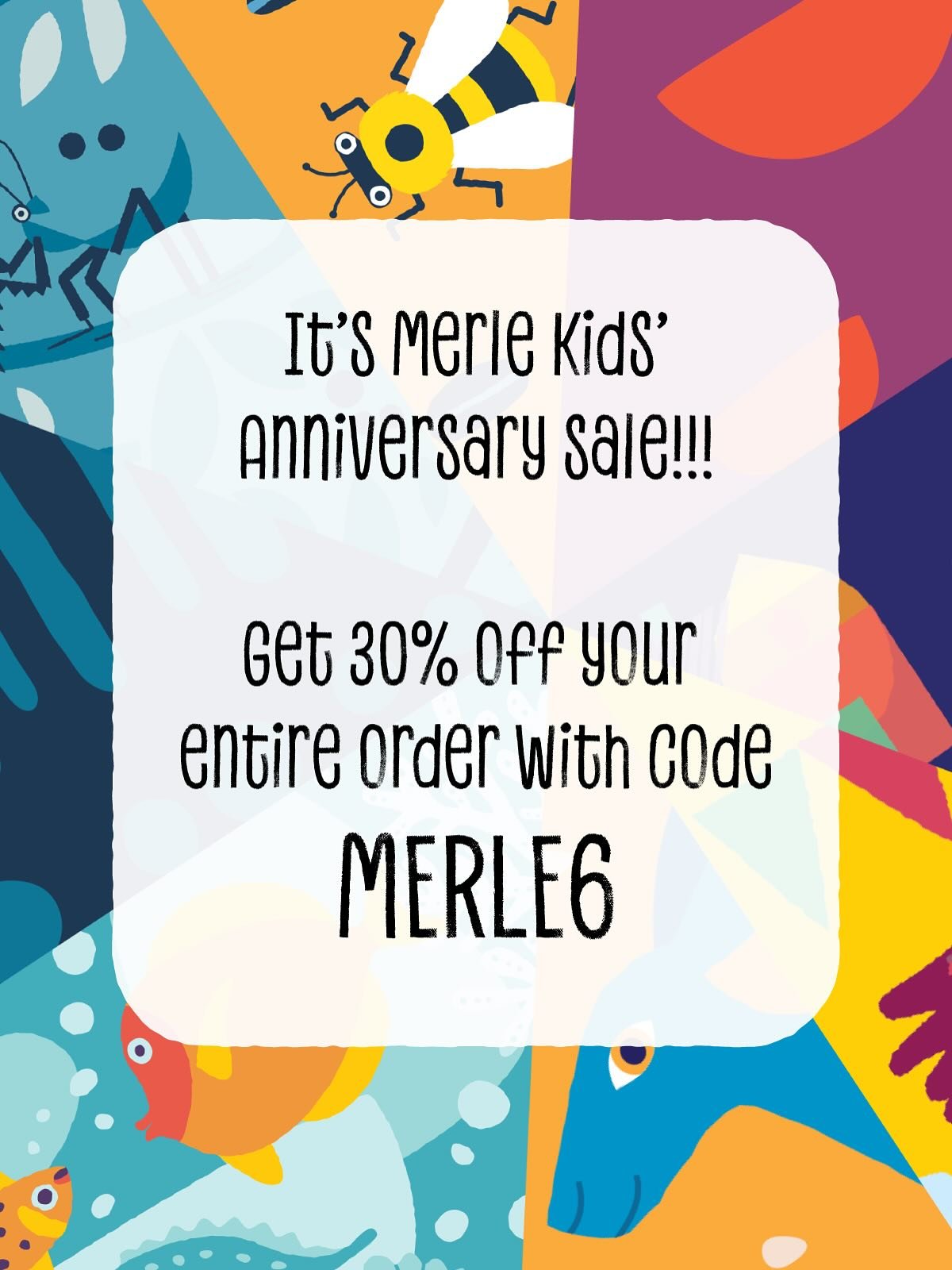 Did you get what you wanted from the sale? 😃
Merle has turned 6 years old, and I&rsquo;m having a sale until June 27th! Get 30%off your entire order when you enter code MERLE6 at checkout! Shortly after that, I&rsquo;ll be going on holidays, so this