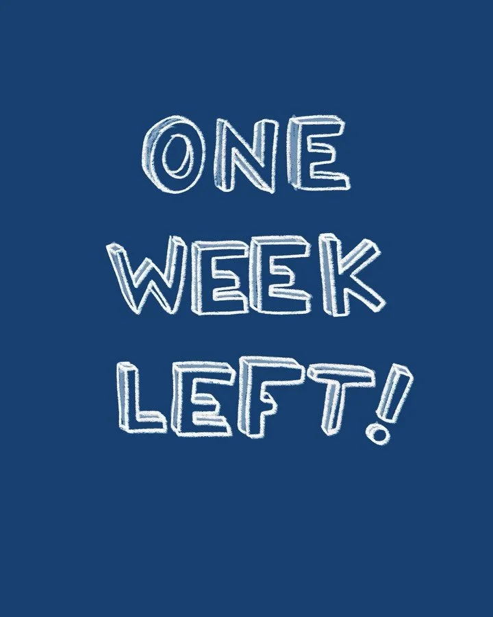 ONE WEEK LEFT! 👋

@merle.kids closes next Monday (Feb. 9th) at the end of the day.

If you&rsquo;ve been thinking about placing an order, now&rsquo;s the time! Once the shop closes on Monday night, that&rsquo;s it! No extension or reopening 🥹

All 