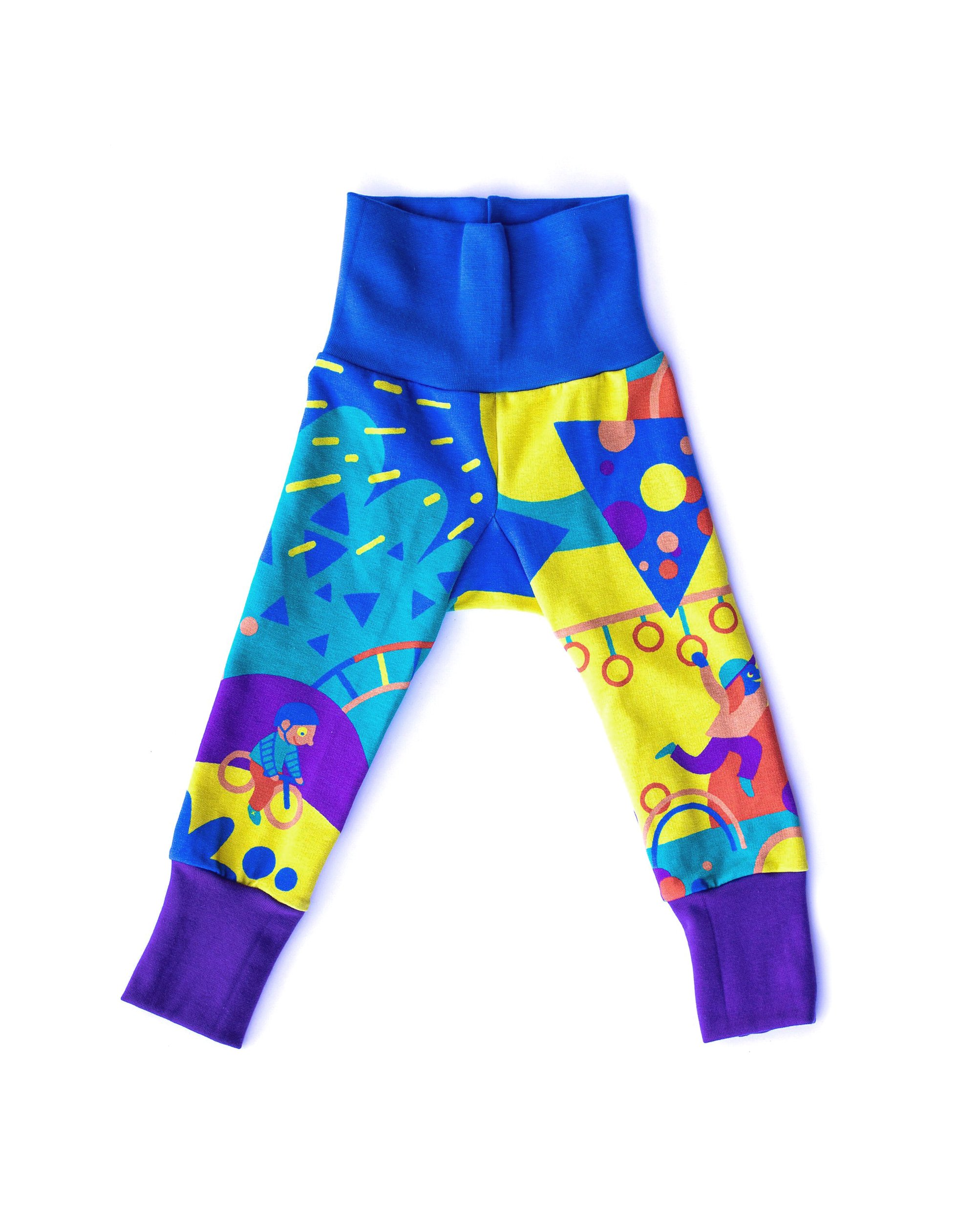 Spielplatz Mitwachsende Leggings - Bio-Baumwolle