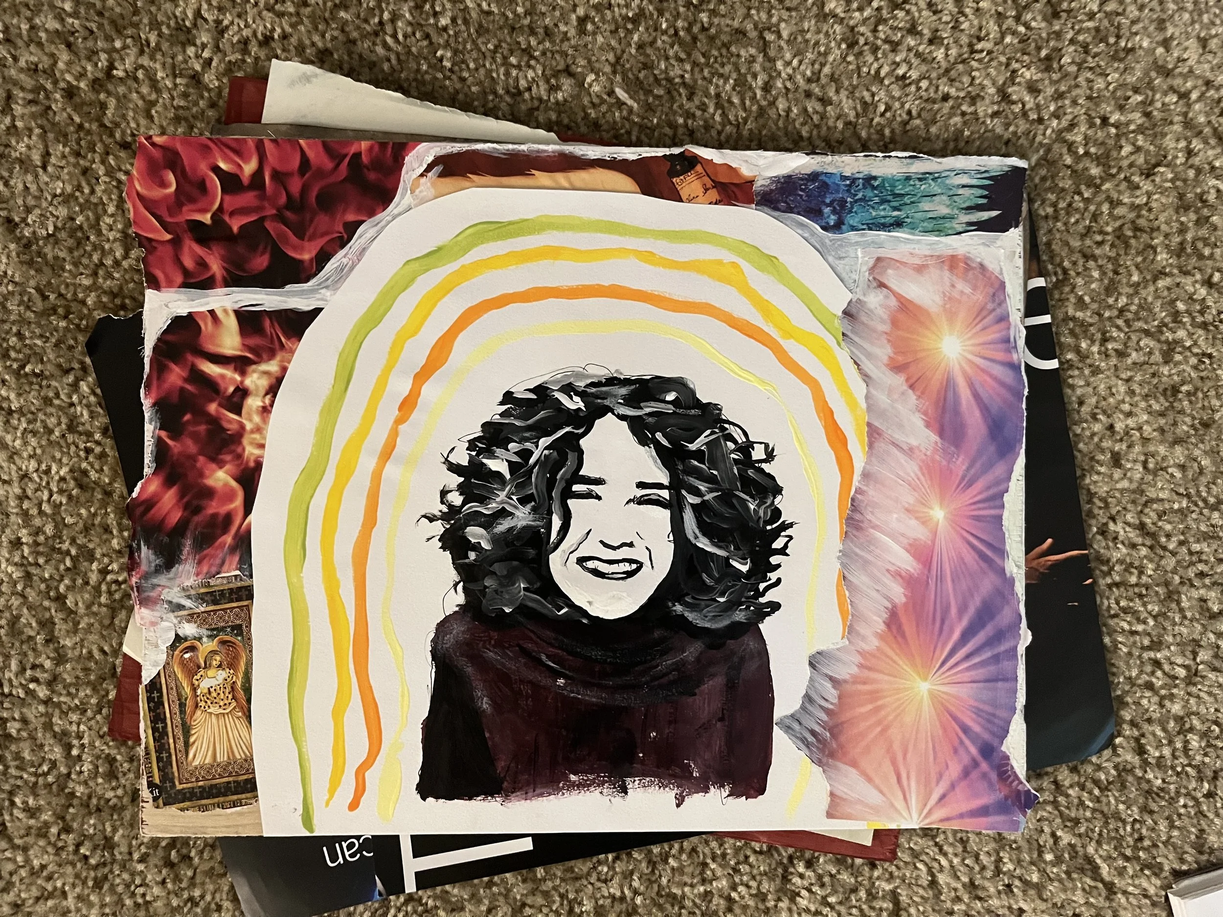 Marisol portrait prop