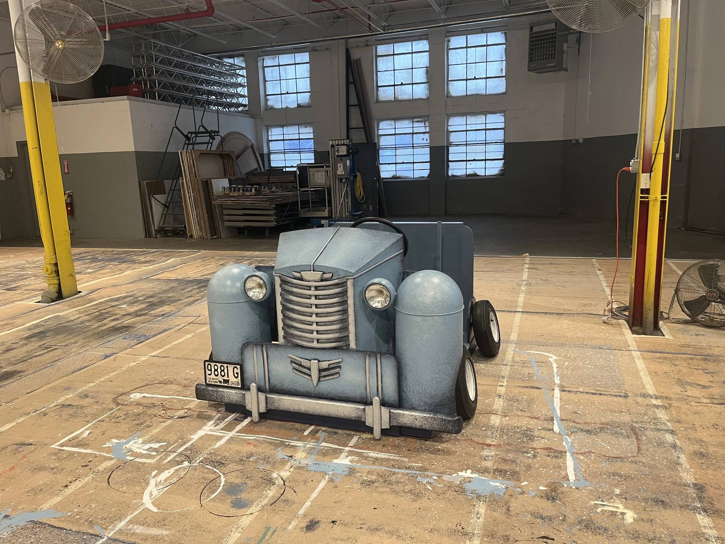 car trompe l'oeil  - A Christmas Story