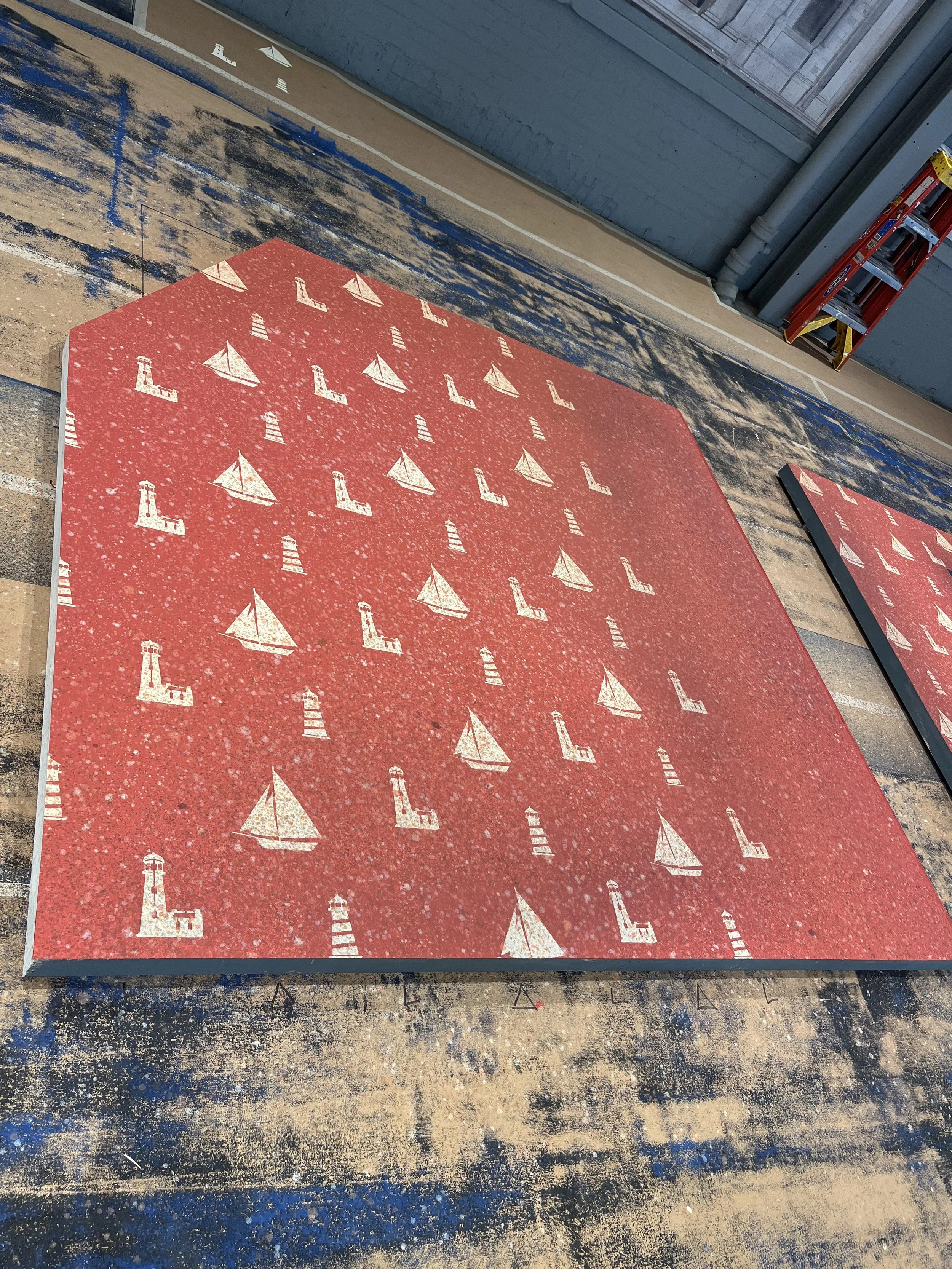 Ralphie's room wallpaper - A Christmas Story