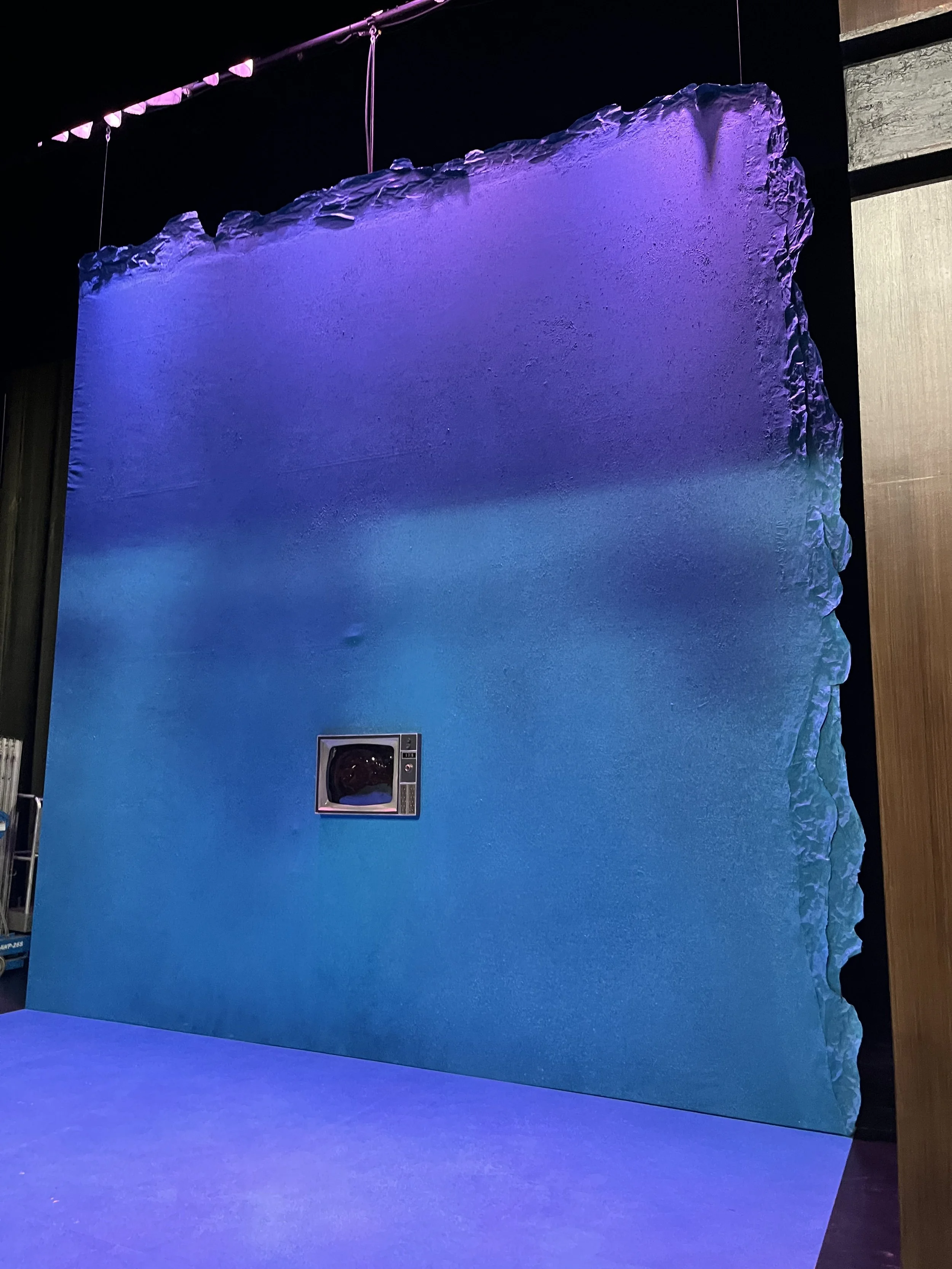 ripped paper wall - National Pastime