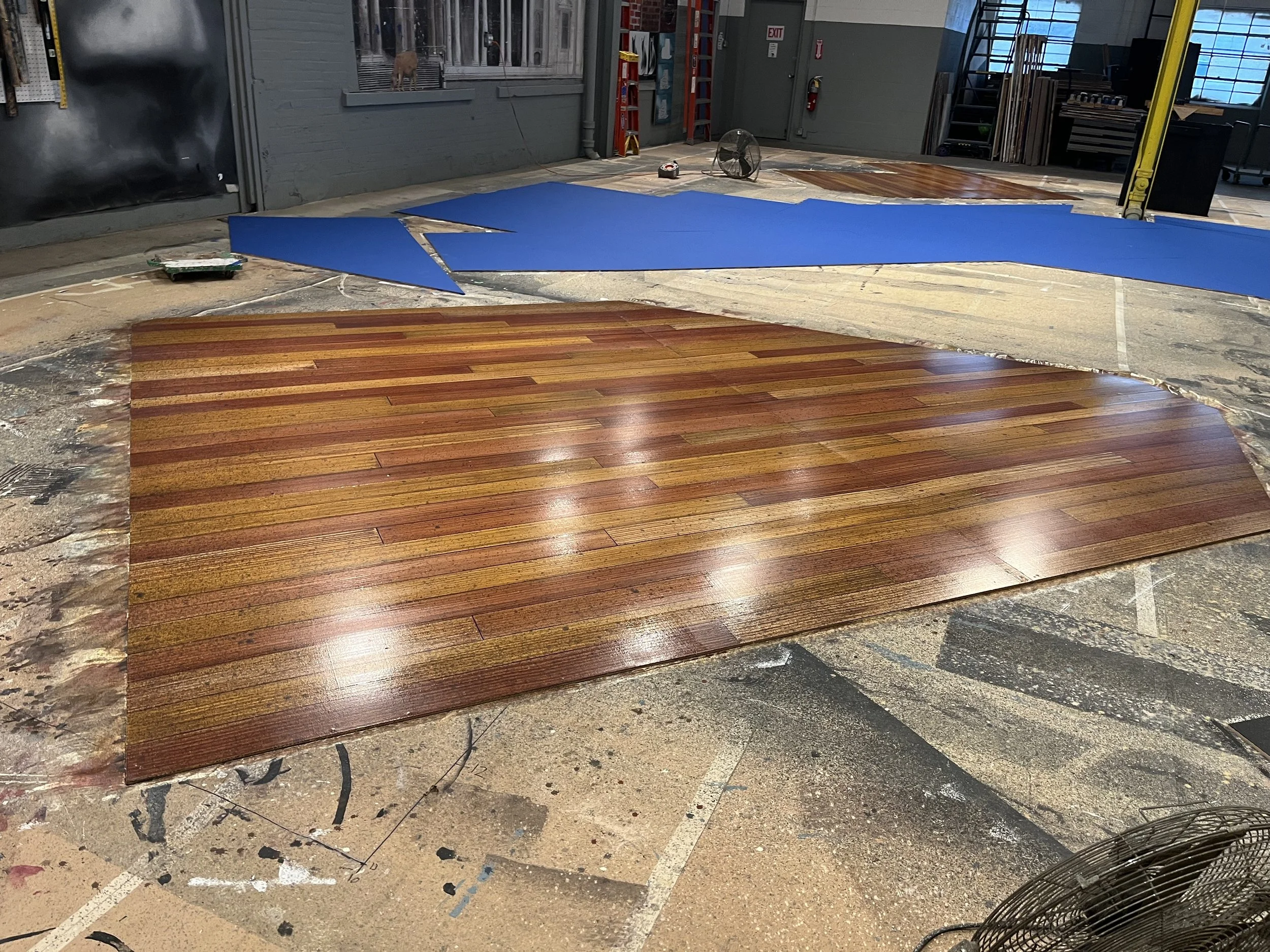 living room wood floor - A Christmas Story