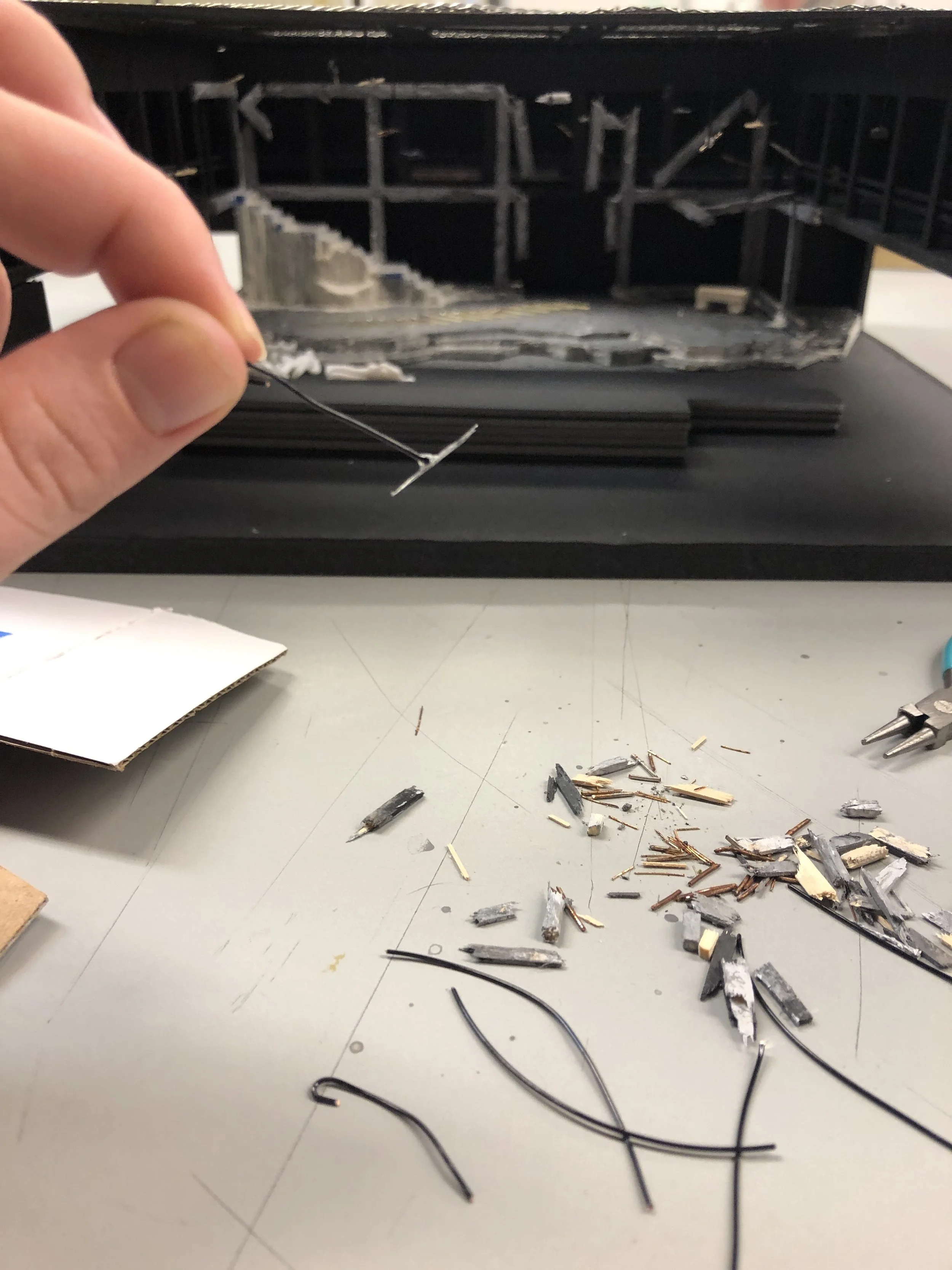 Ceiling Debris Process - Antigone - Assistant to Halea Jo Downing - UF SoTD