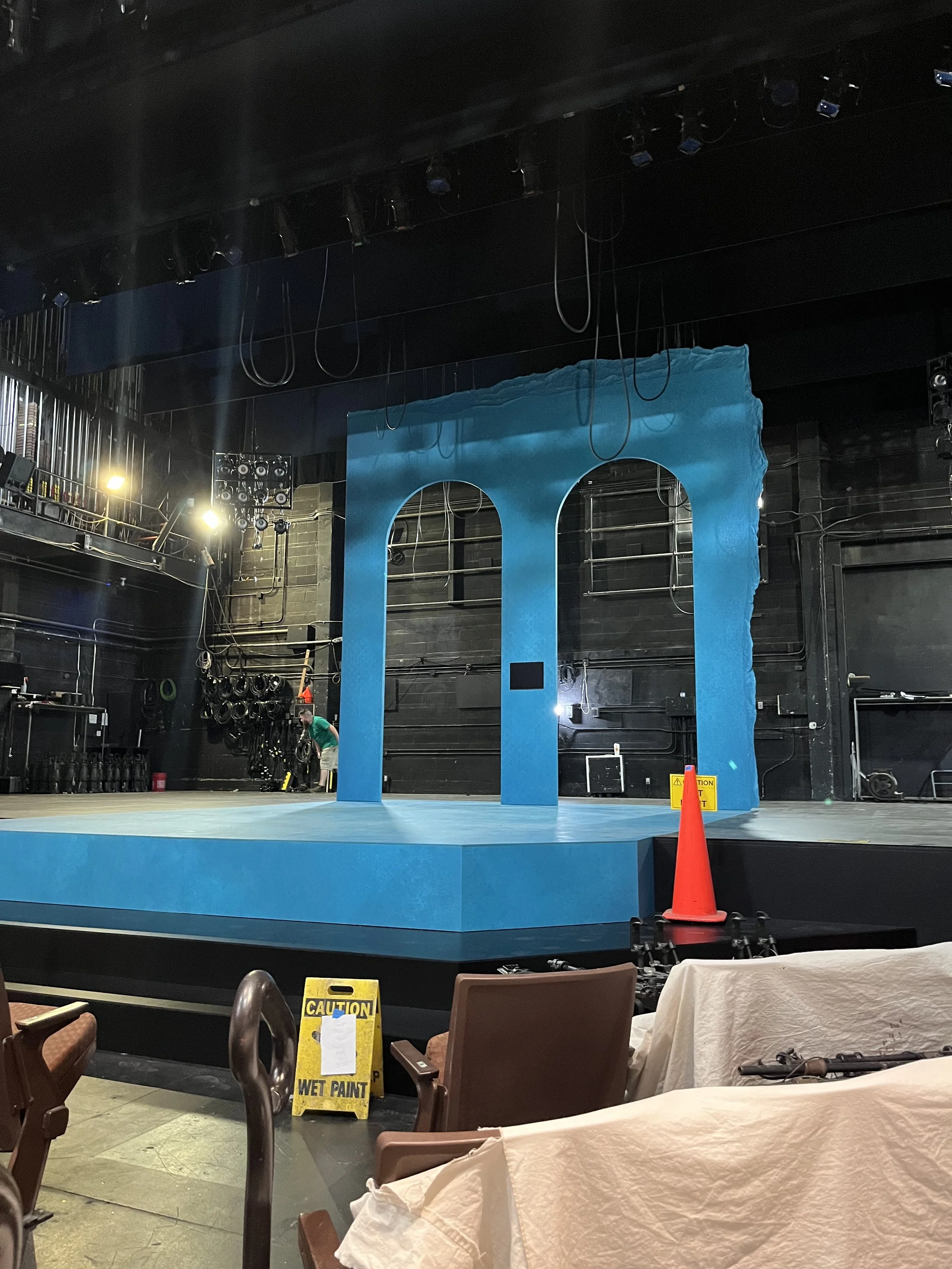 ripped paper arches - National Pastime