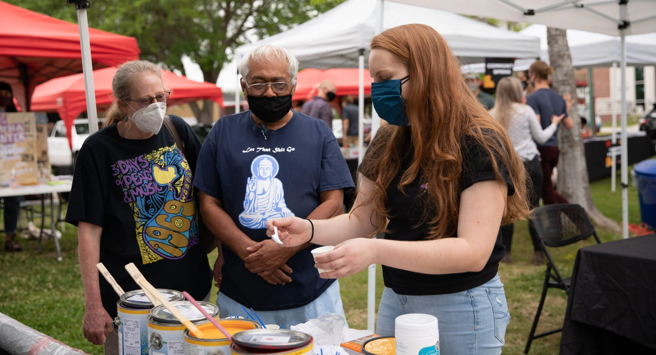 Synergy Conference Community Mural Painting Activity