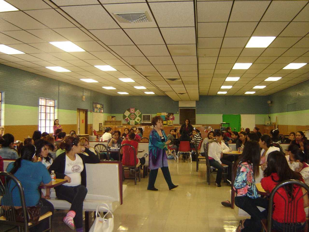05. Author Dr. Lucia Capacchione speaks, everyone listens-Elva at TAPP.JPG