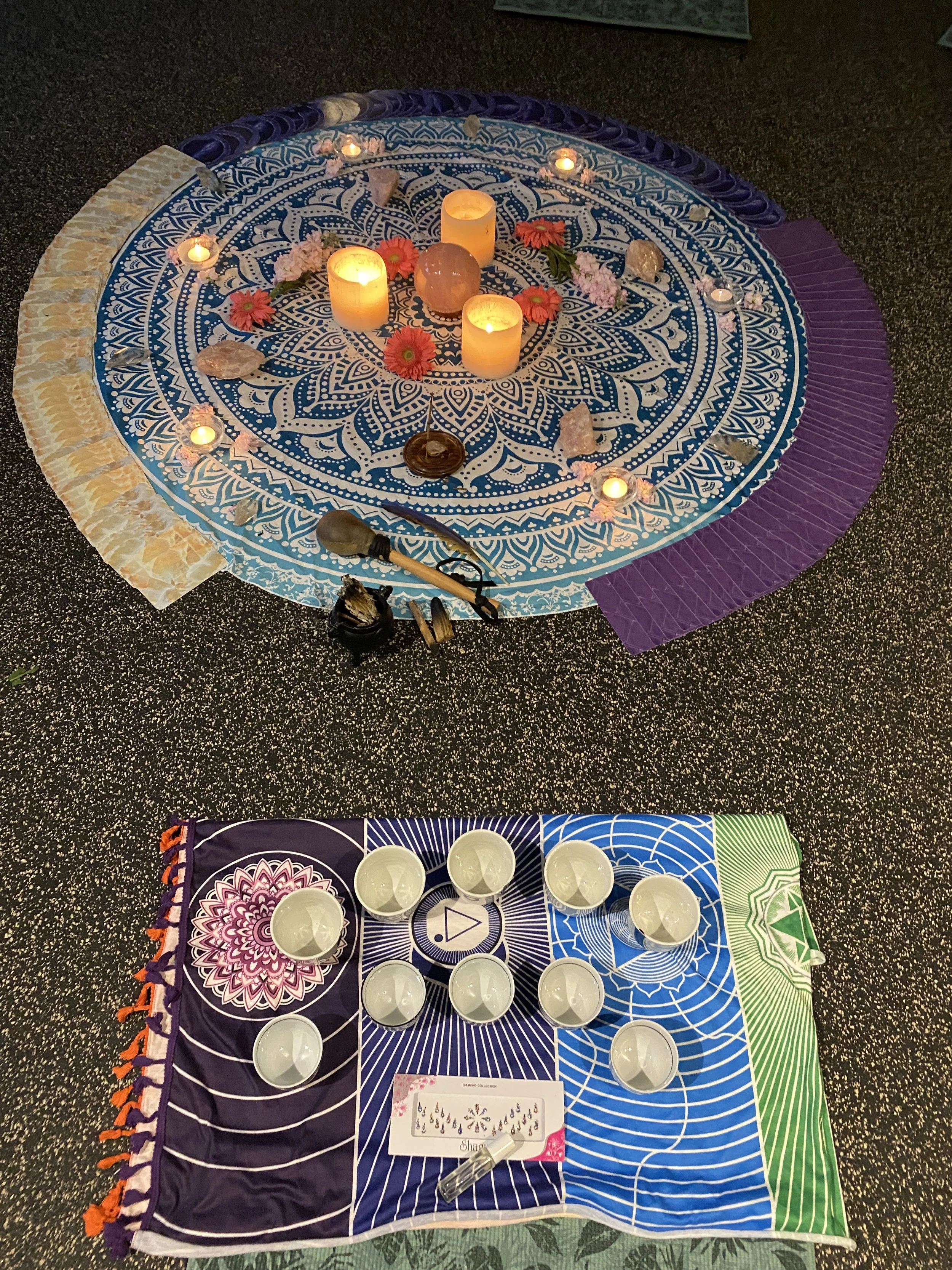 Preparing to pour Cacao