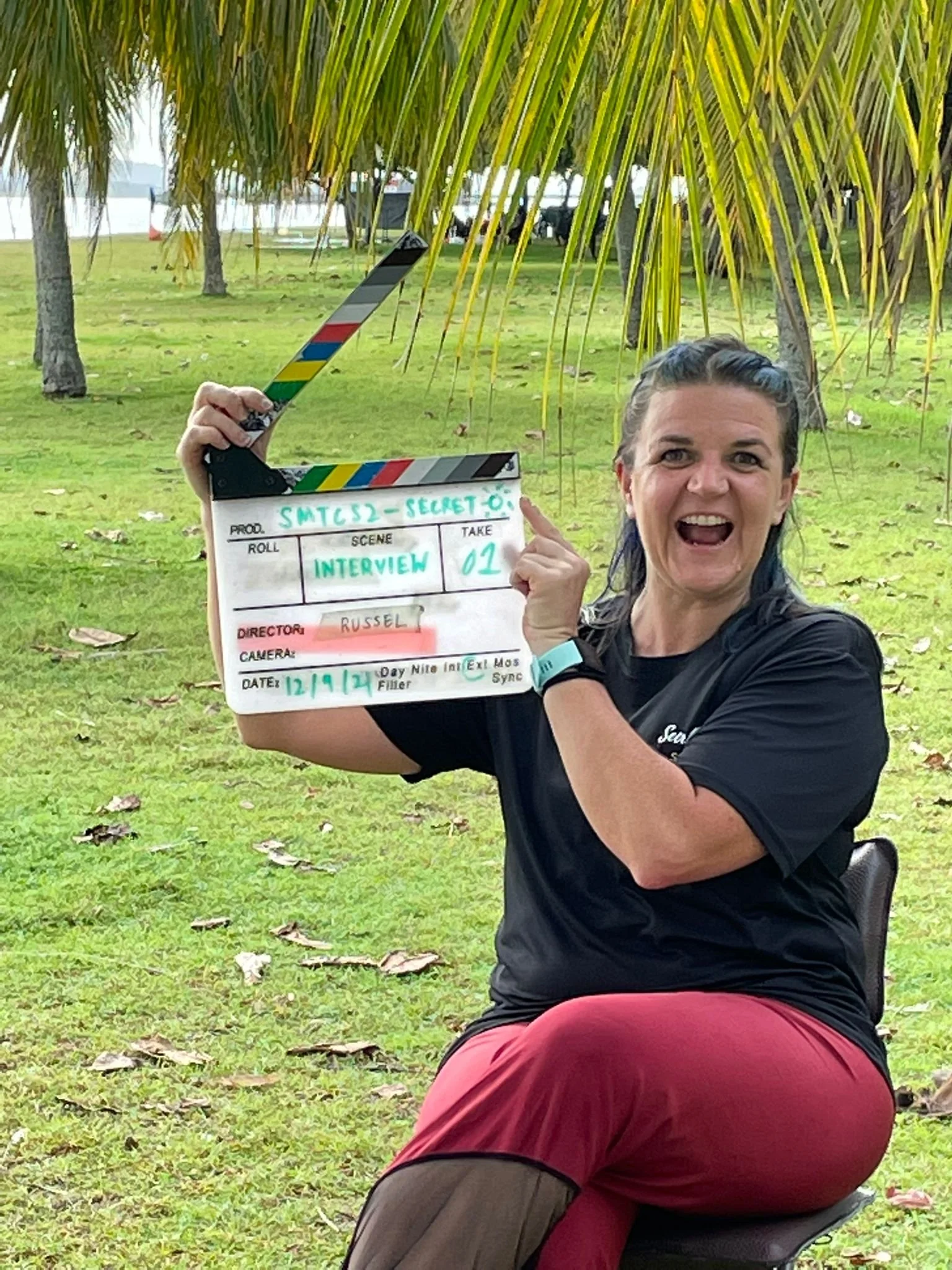 Take 1. Secret Sunrise filming