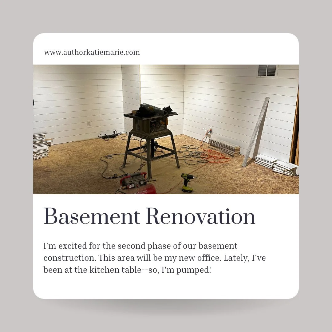 NEW HOME OFFICE COMING SOON!

I am so excited to get the new office in our basement finished (currently just waiting on the flooring and trim). I will no longer be sitting at the kitchen table. Can't wait!

Any home office must-haves that I need to k