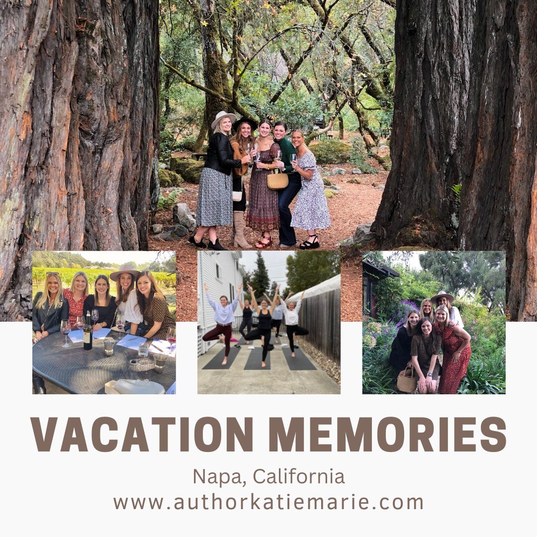 🚨Take the trip...

I went on a little getaway with some of my best friends to Napa in October. I hadn't been with all of these women at the same time since my wedding. We live in different cities, we are married and some of us have kids and time get